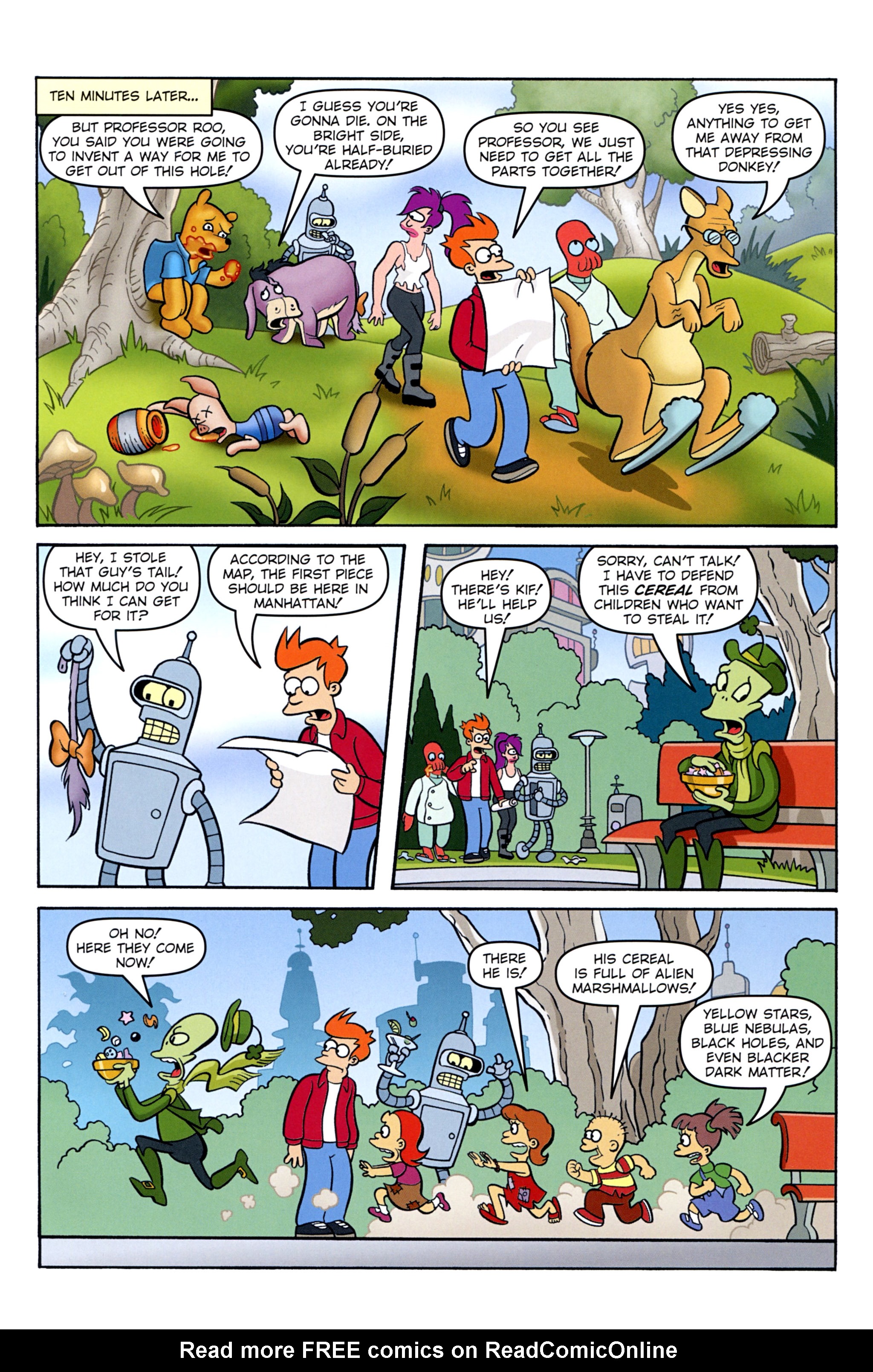 Read online Futurama Comics comic -  Issue #74 - 8