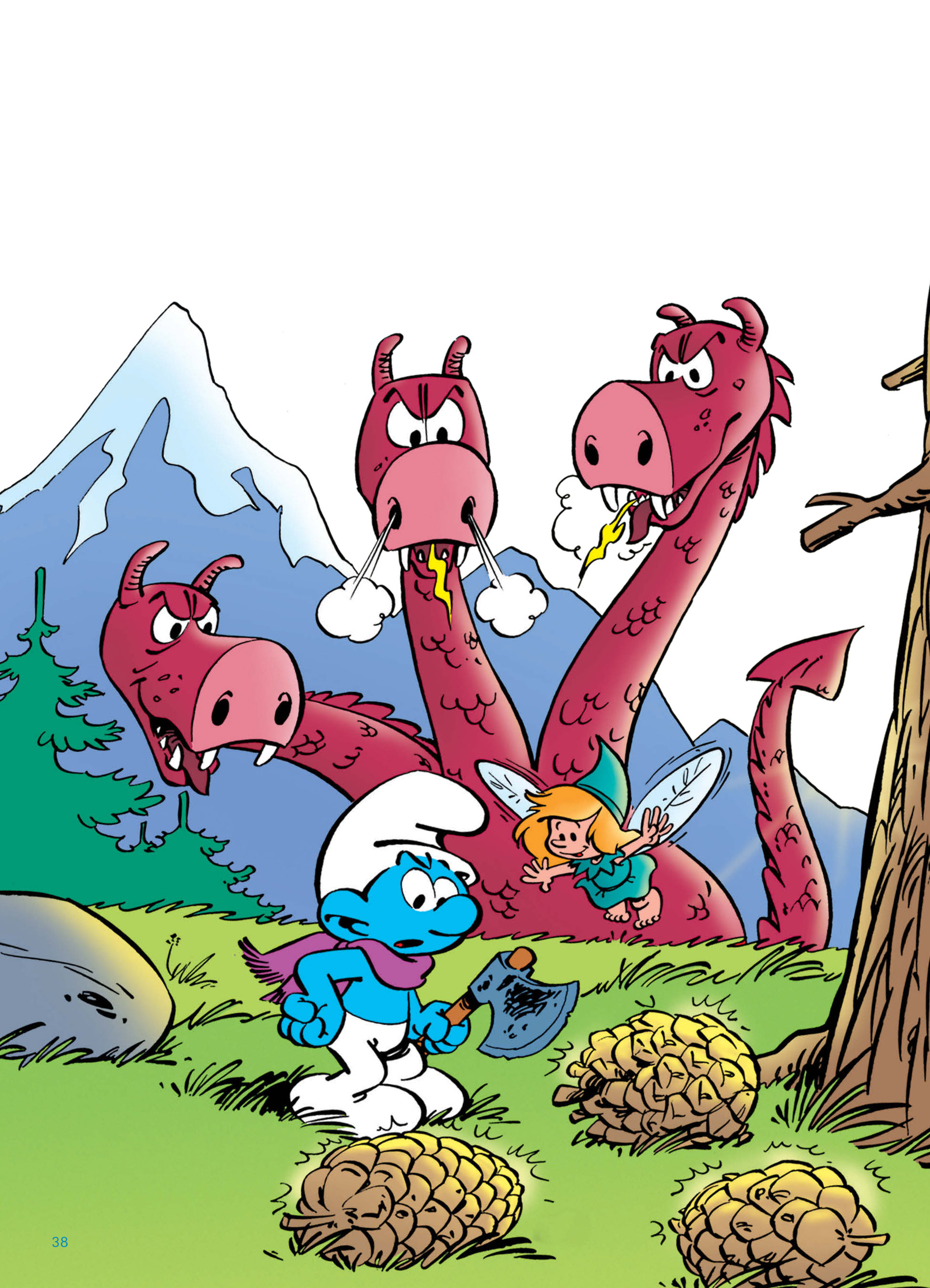 Read online The Smurfs Christmas comic -  Issue # Full - 38