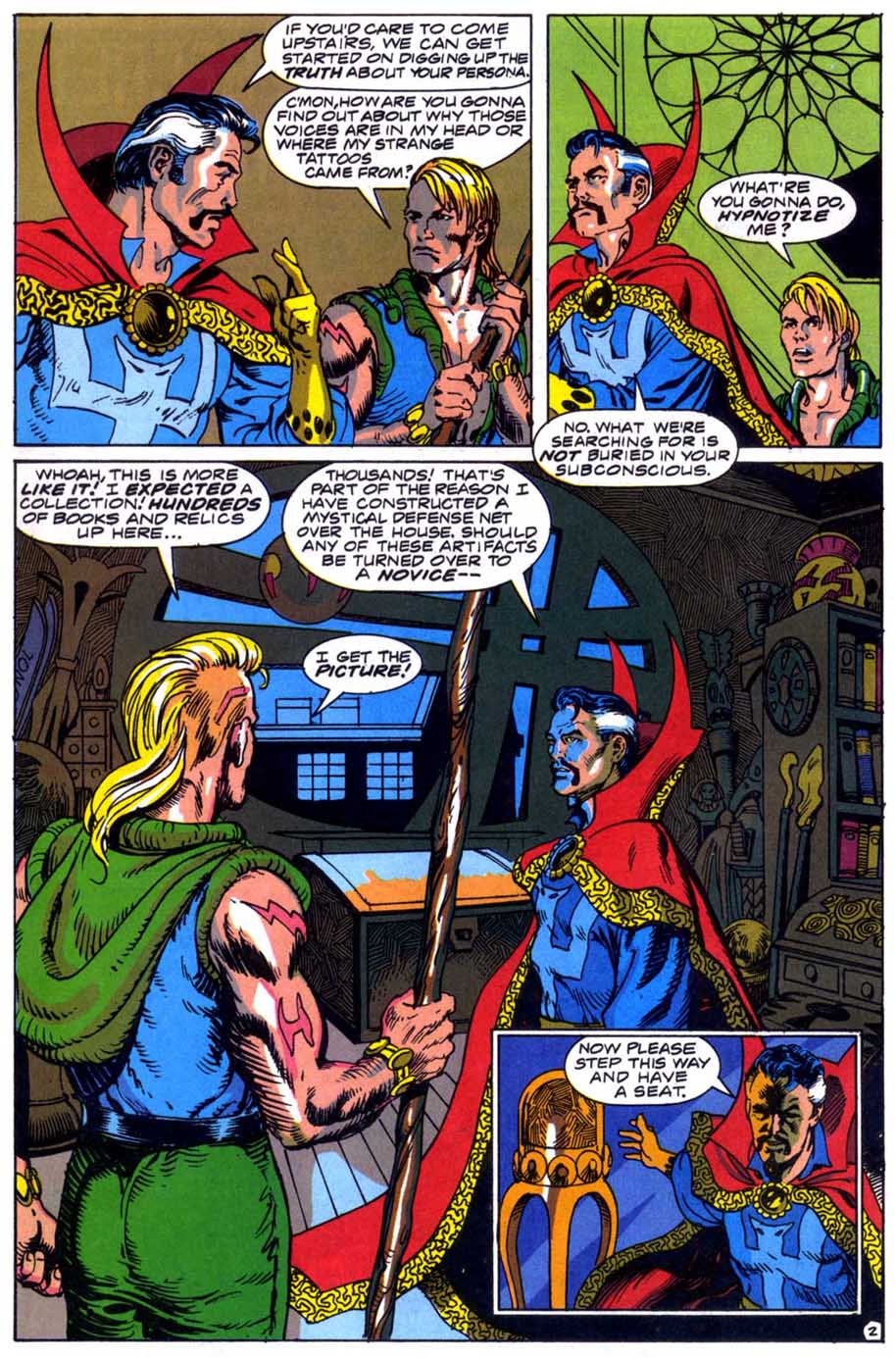 Read online Doctor Strange: Sorcerer Supreme comic -  Issue # _Annual 3 - 34