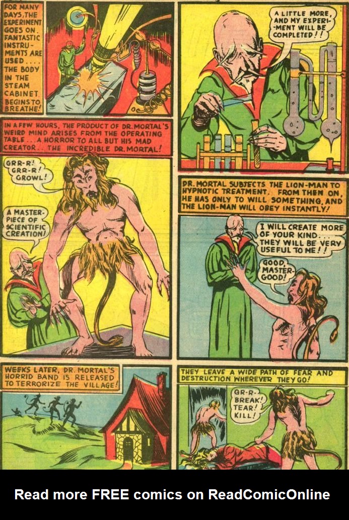 Read online Weird Comics comic -  Issue #2 - 34