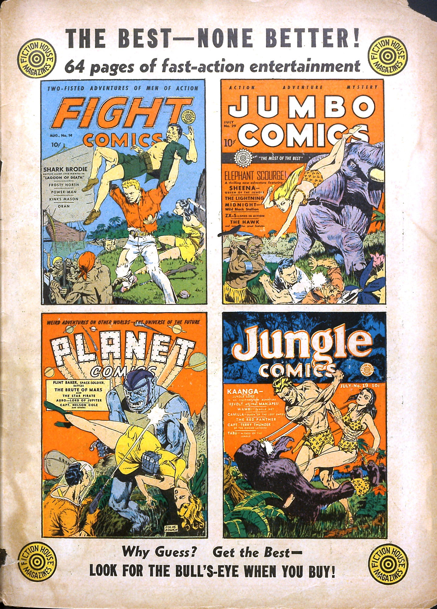 Read online Fight Comics comic -  Issue #14 - 67