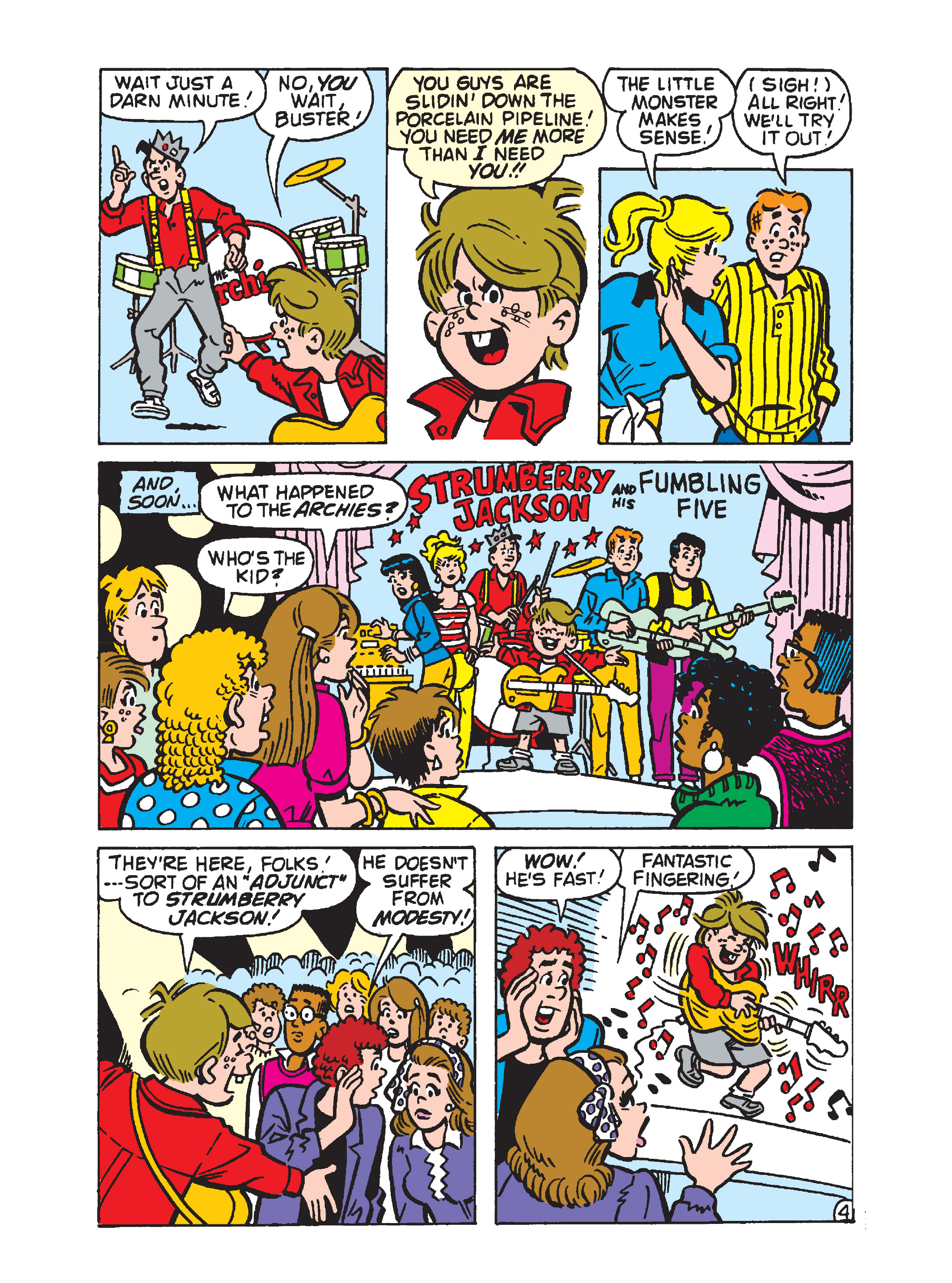 Read online Archie's Funhouse Double Digest comic -  Issue #6 - 196
