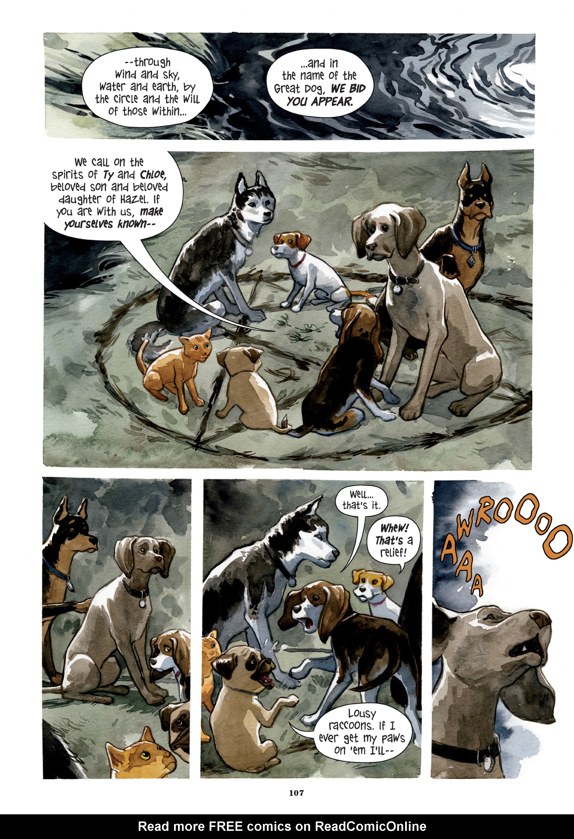Read online Beasts of Burden: Animal Rites comic -  Issue # TPB - 102