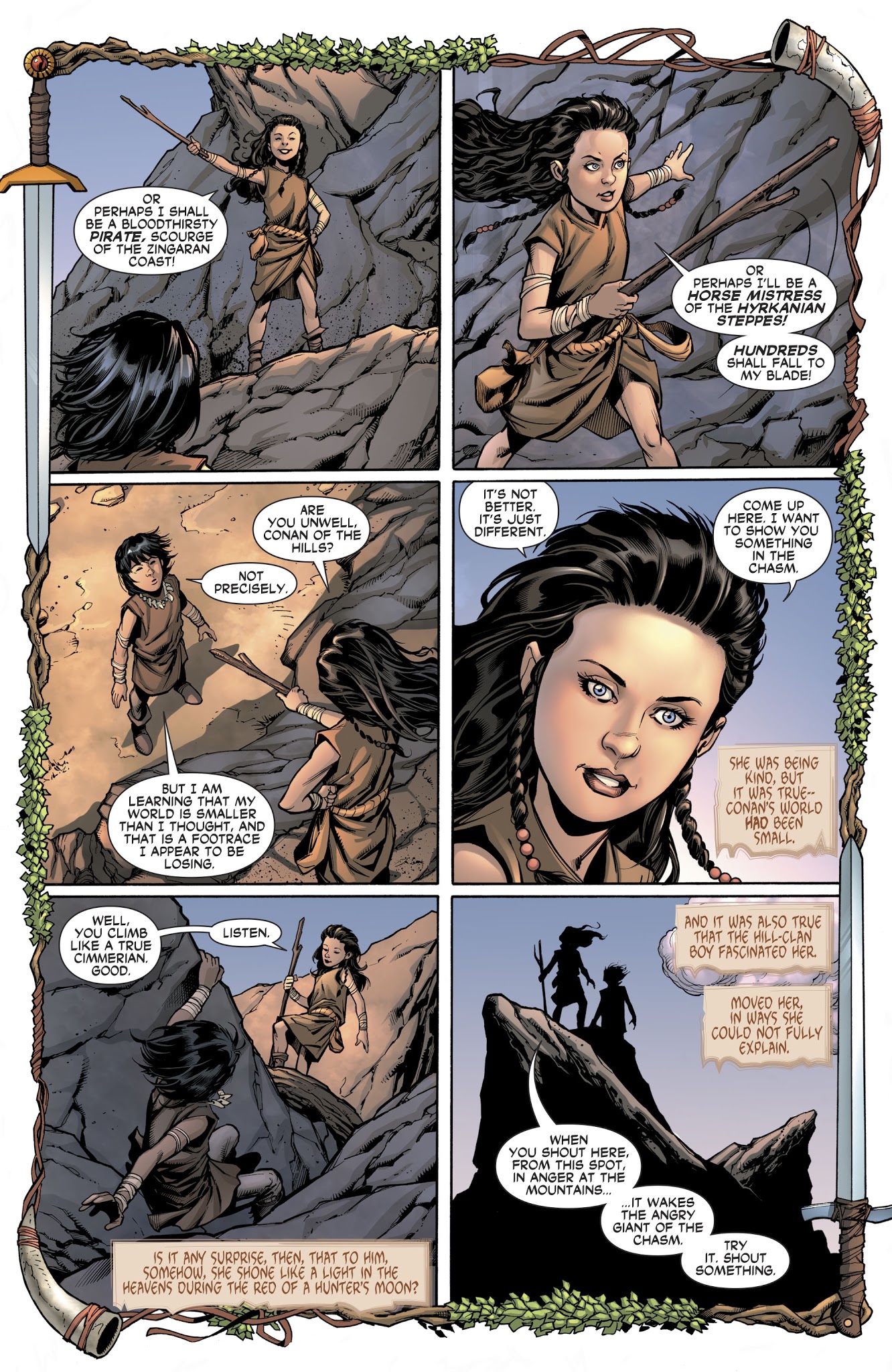 Read online Wonder Woman/Conan comic -  Issue #2 - 6