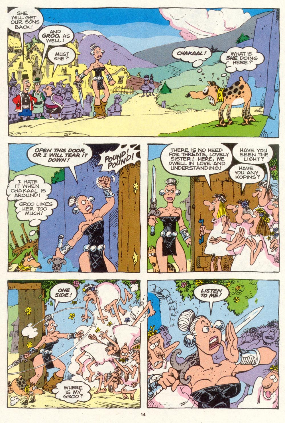 Read online Sergio Aragonés Groo the Wanderer comic -  Issue #89 - 15