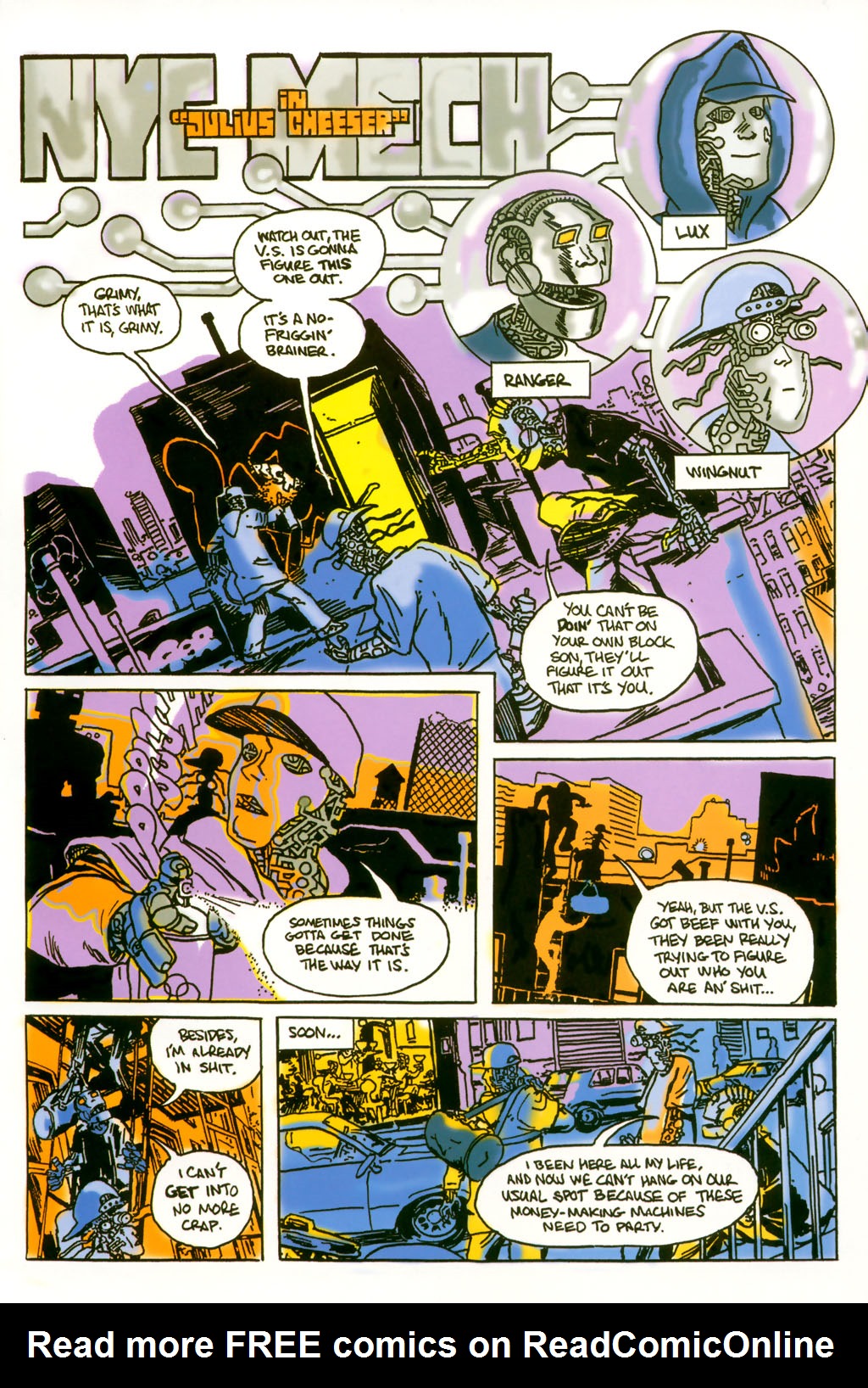 Read online NYC Mech: beta LOVE comic -  Issue #1 - 26