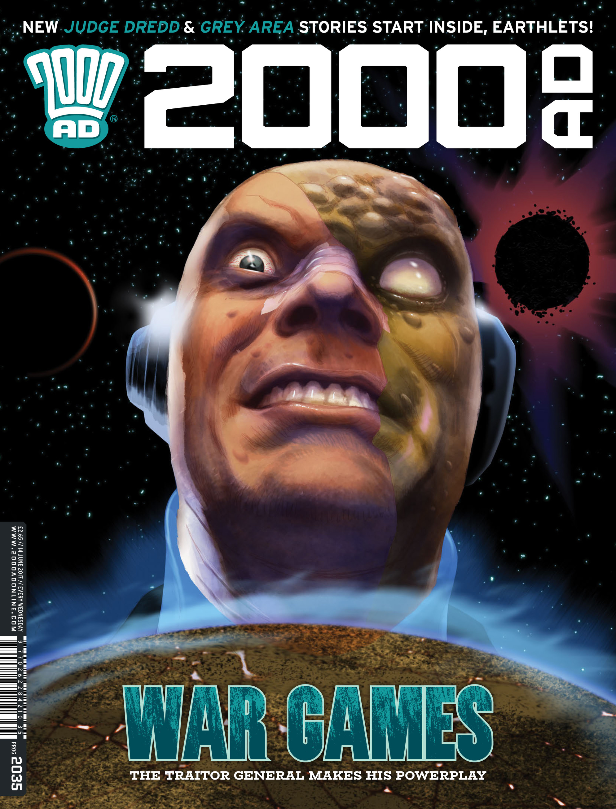 Read online 2000 AD comic -  Issue #2035 - 1