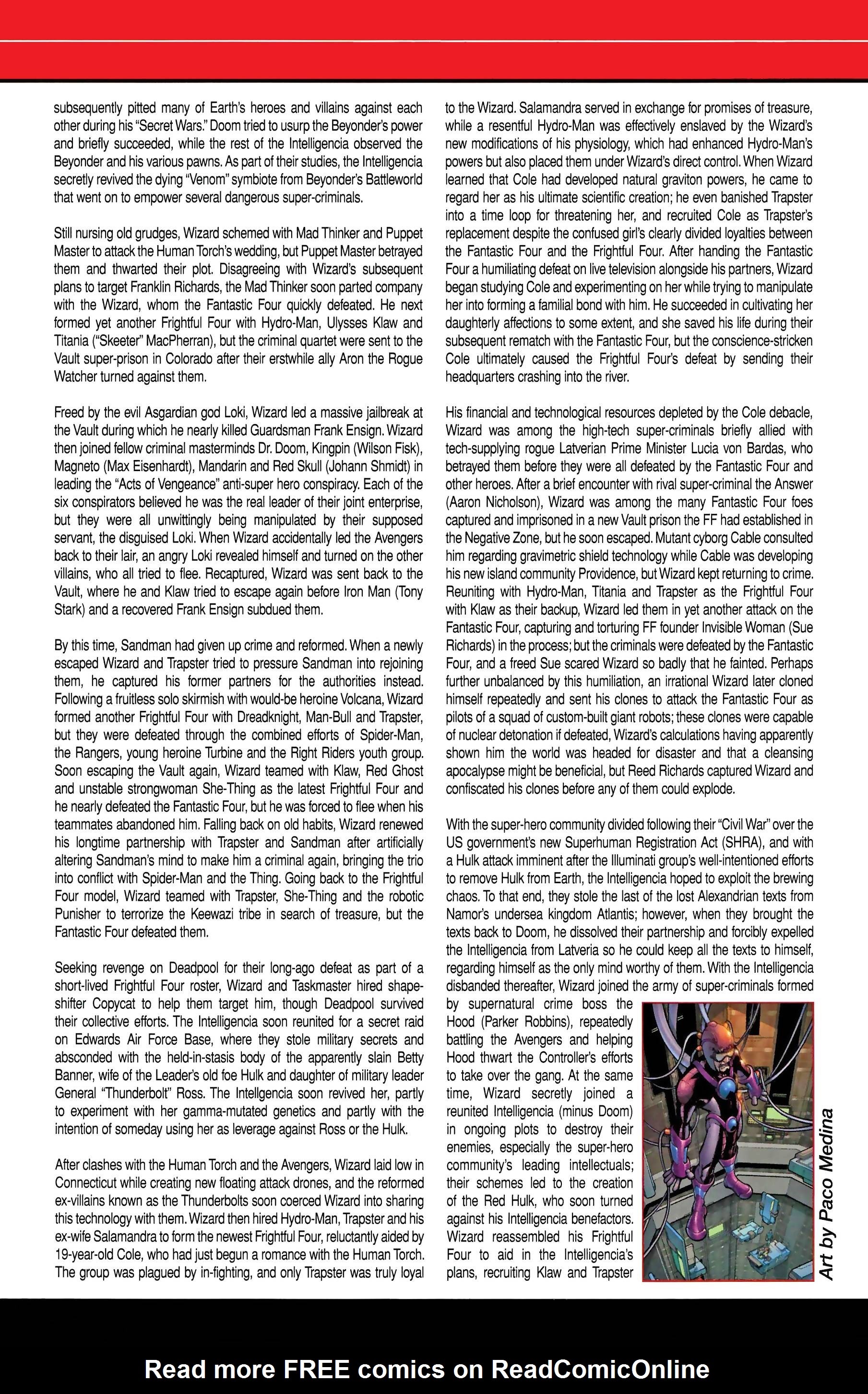 Read online Official Handbook of the Marvel Universe A to Z comic -  Issue # TPB 13 (Part 2) - 22