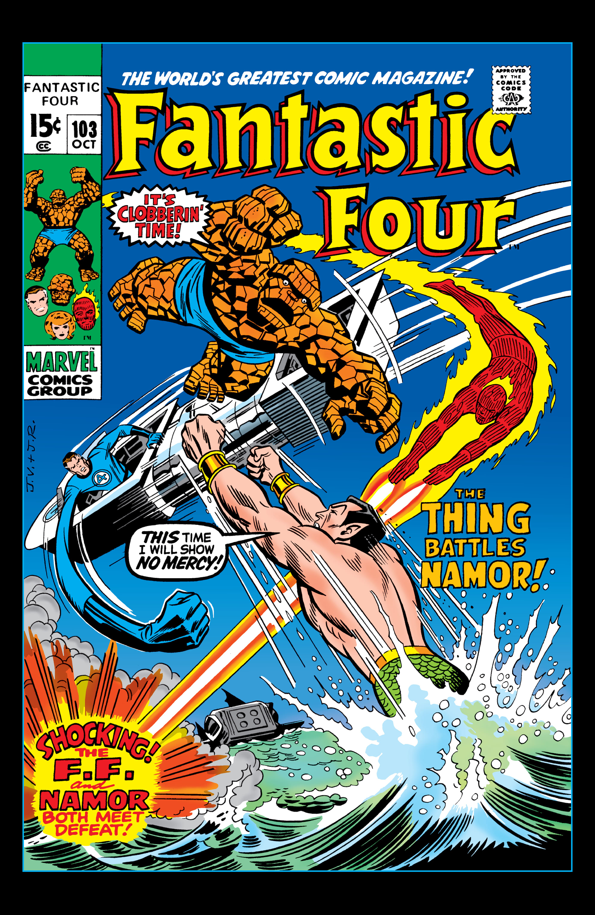 Read online Fantastic Four Epic Collection comic -  Issue # At War With Atlantis (Part 4) - 16