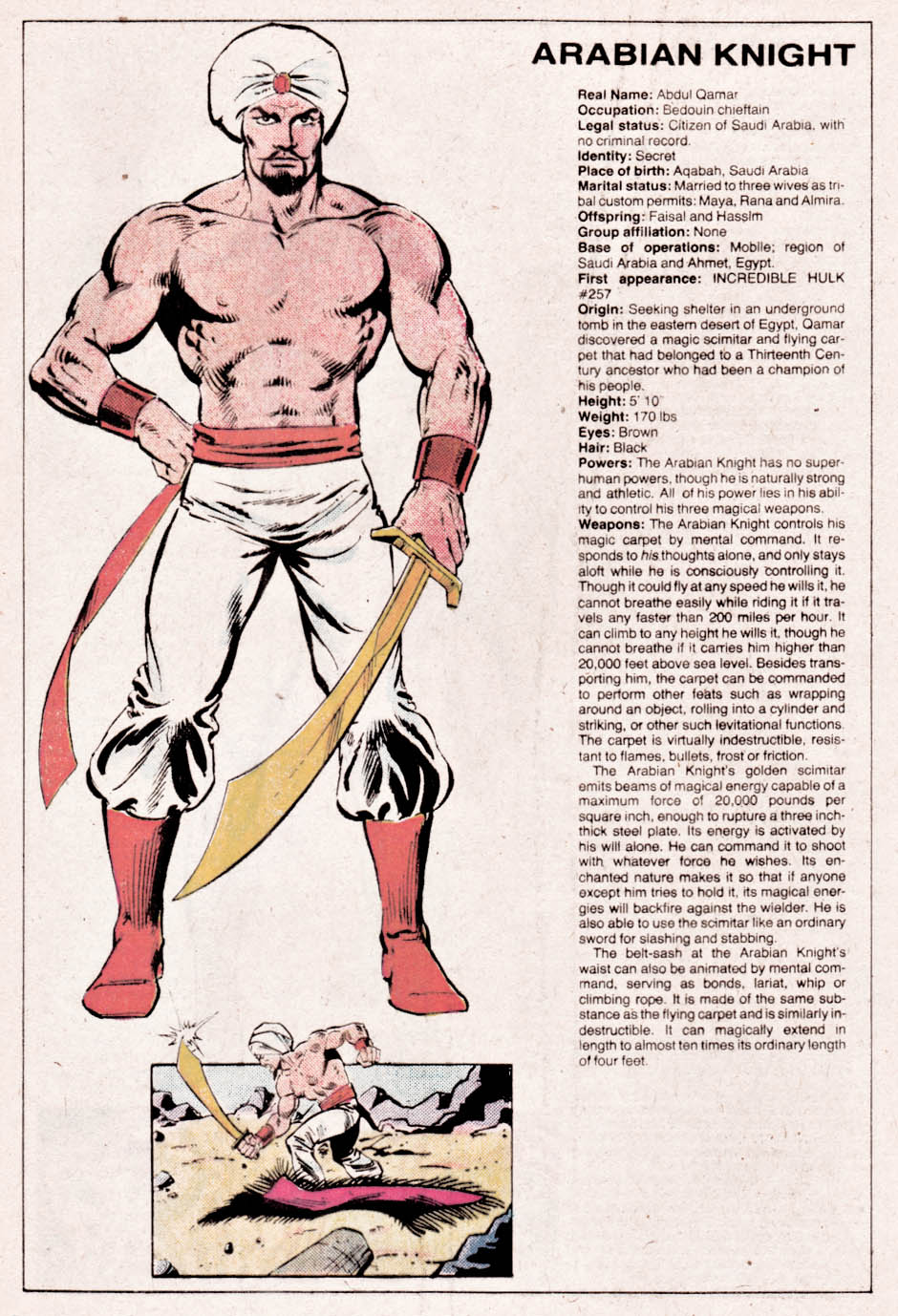 The Official Handbook of the Marvel Universe issue 1 - Page 16