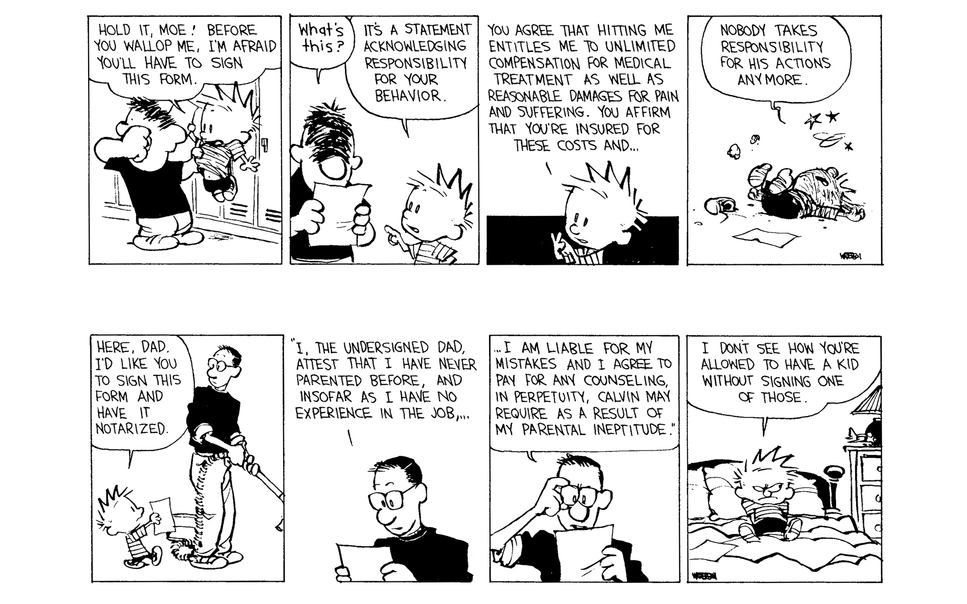 Read online Calvin and Hobbes comic -  Issue #10 - 35