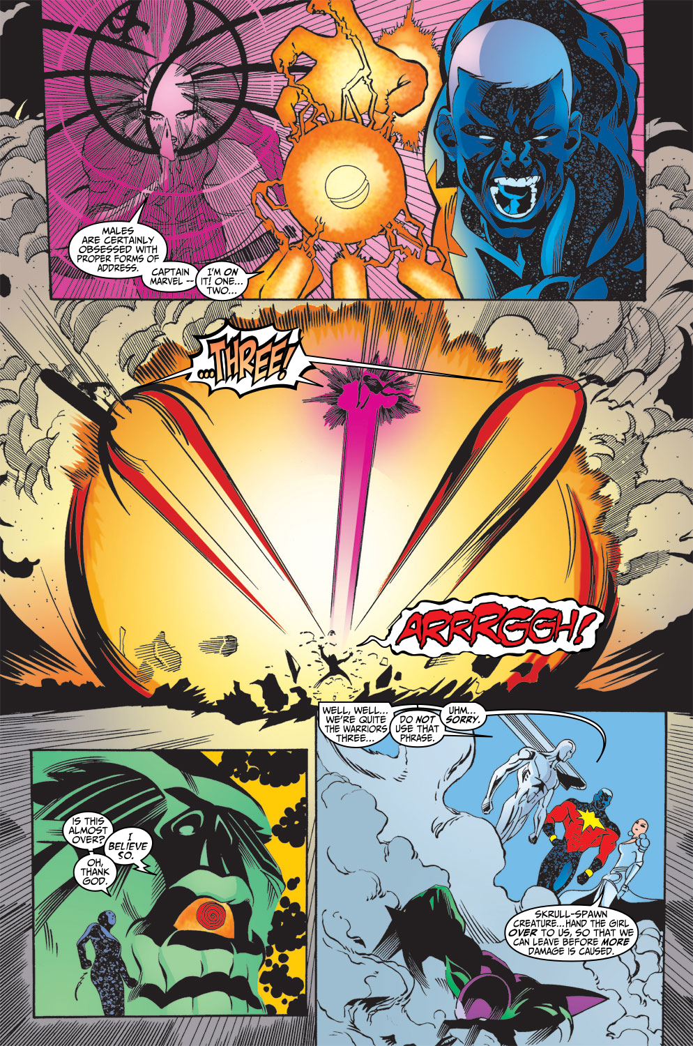 Captain Marvel (1999) Issue #10 #11 - English 18