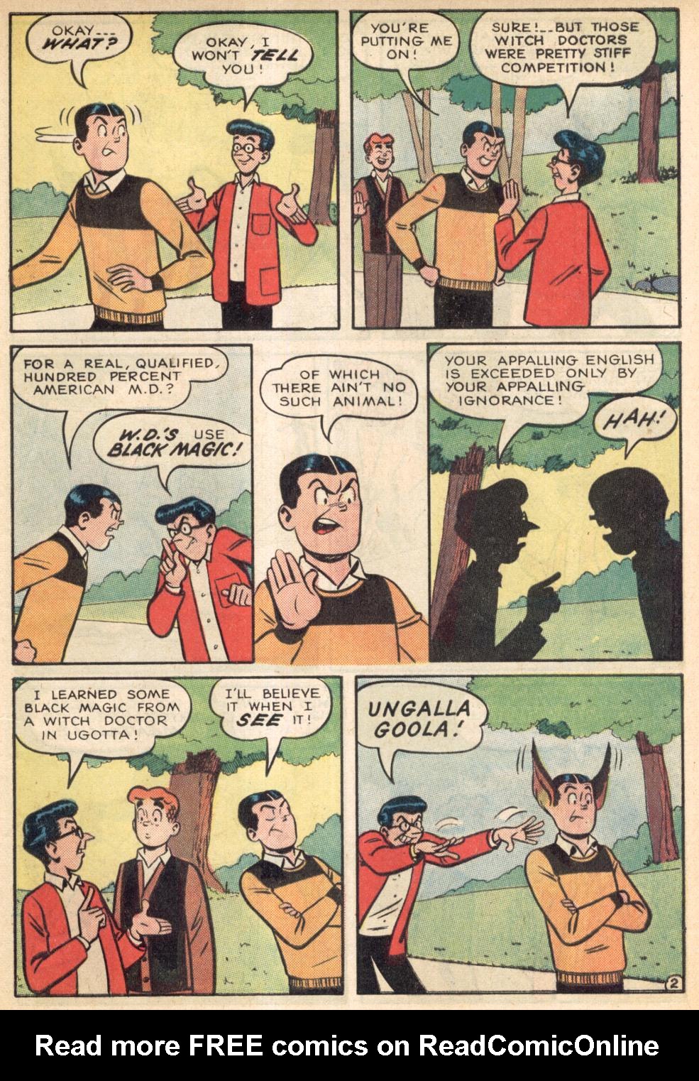 Read online Archie (1960) comic -  Issue #137 - 22