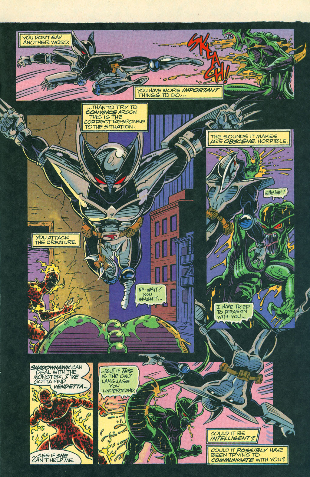 Read online ShadowHawk comic -  Issue #3 - 25