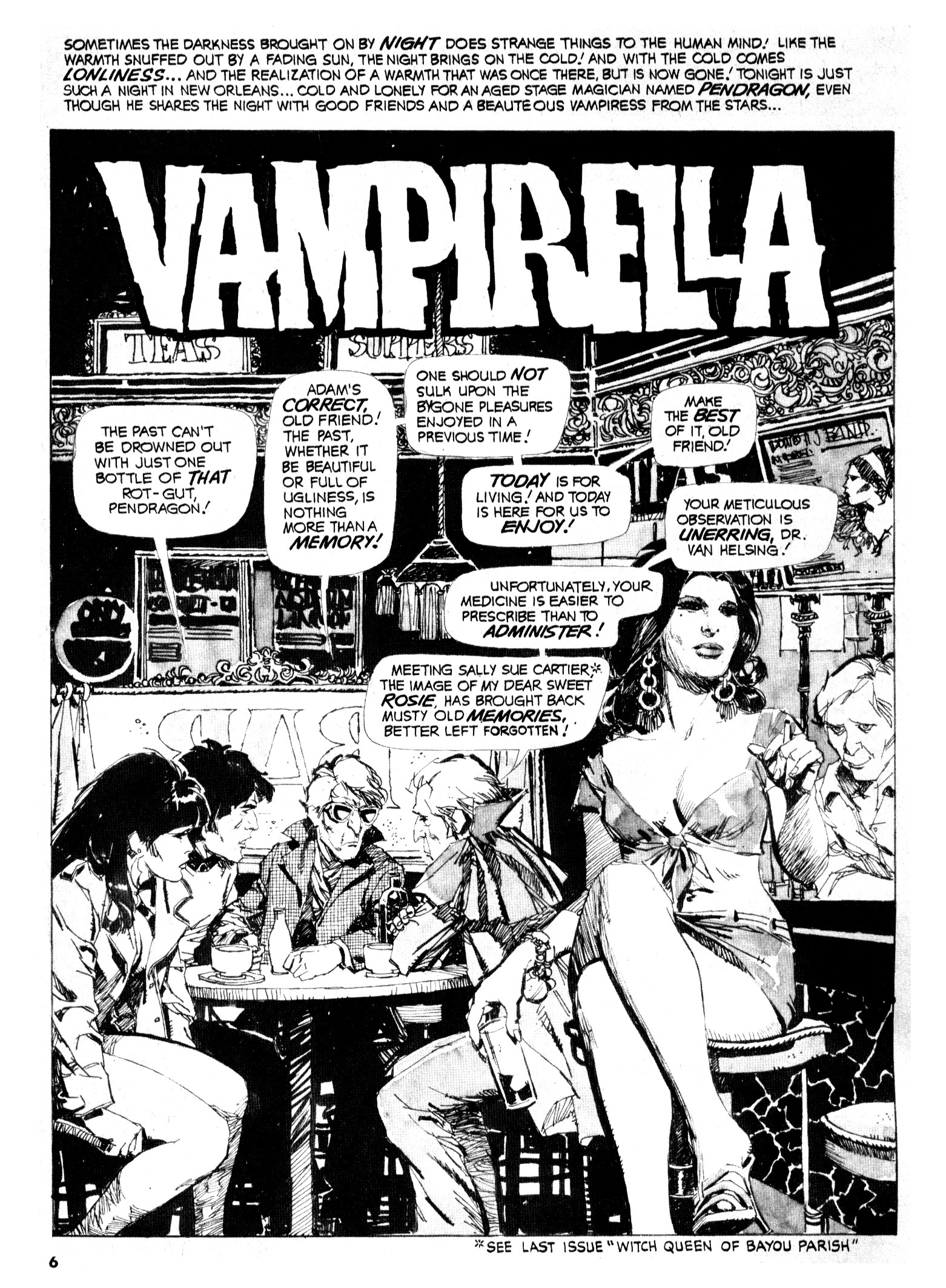 Read online Vampirella (1969) comic -  Issue #24 - 6