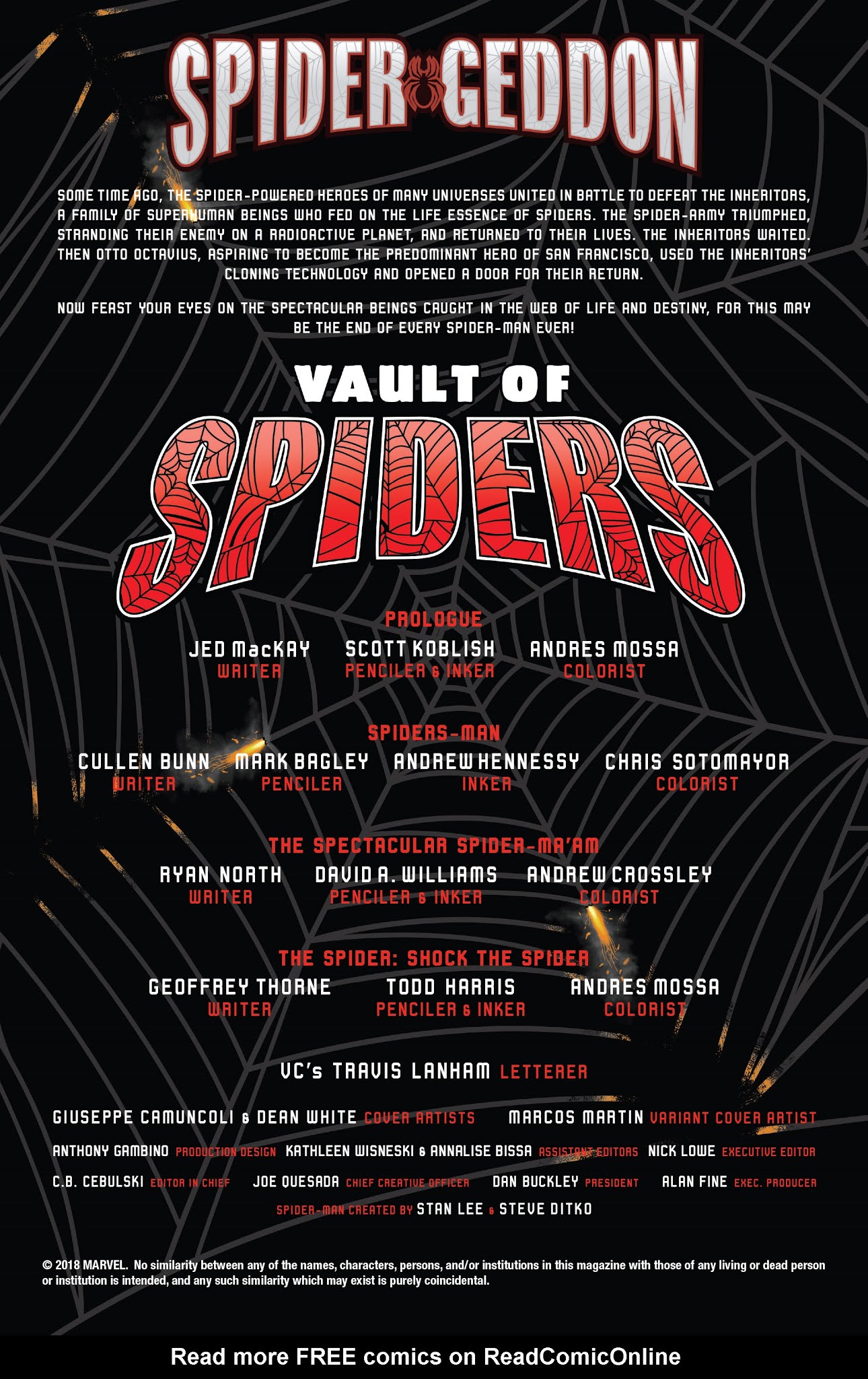 Read online Vault of Spiders comic -  Issue #2 - 2