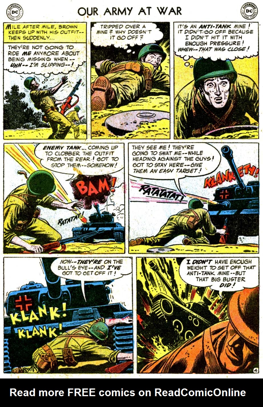 Read online Our Army at War (1952) comic -  Issue #40 - 31