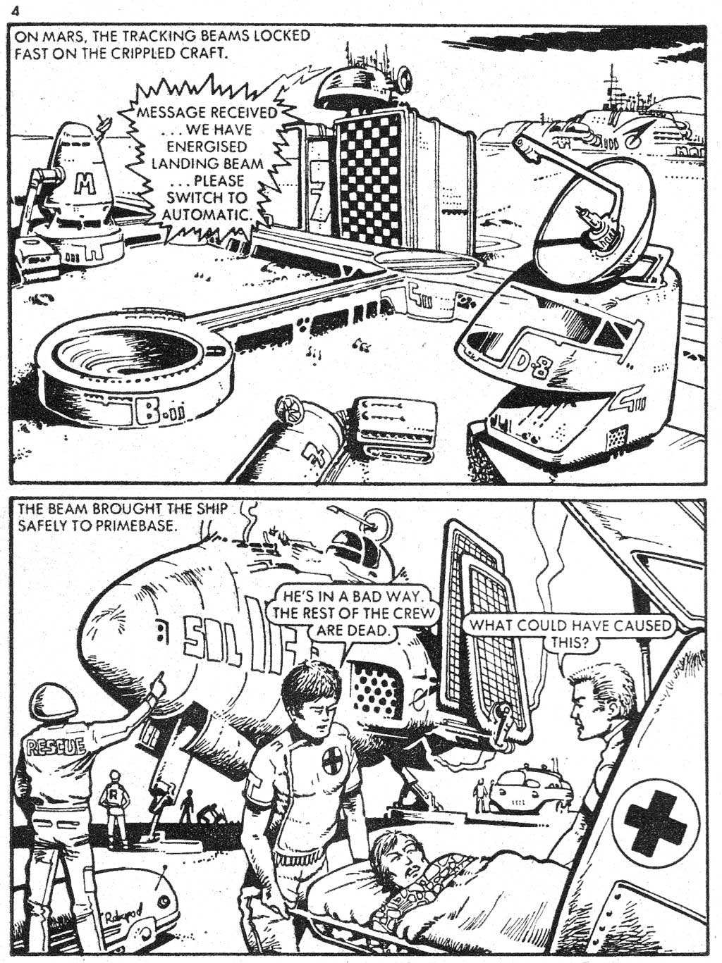 Read online Starblazer comic -  Issue #4 - 4