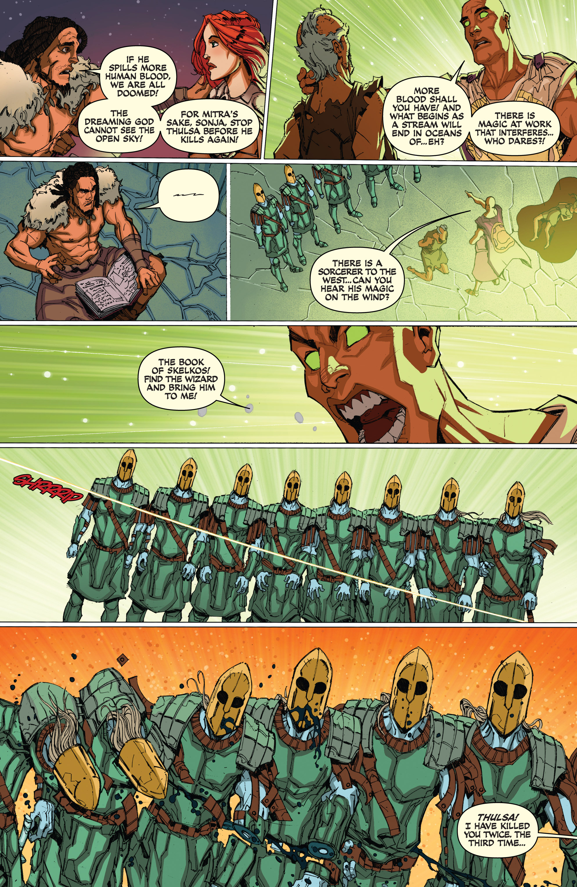 Read online Red Sonja: Atlantis Rises comic -  Issue #4 - 13