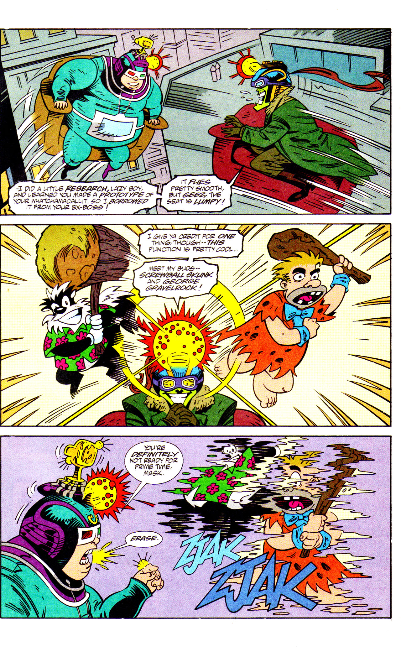 Read online Adventures Of The Mask comic -  Issue #7 - 21