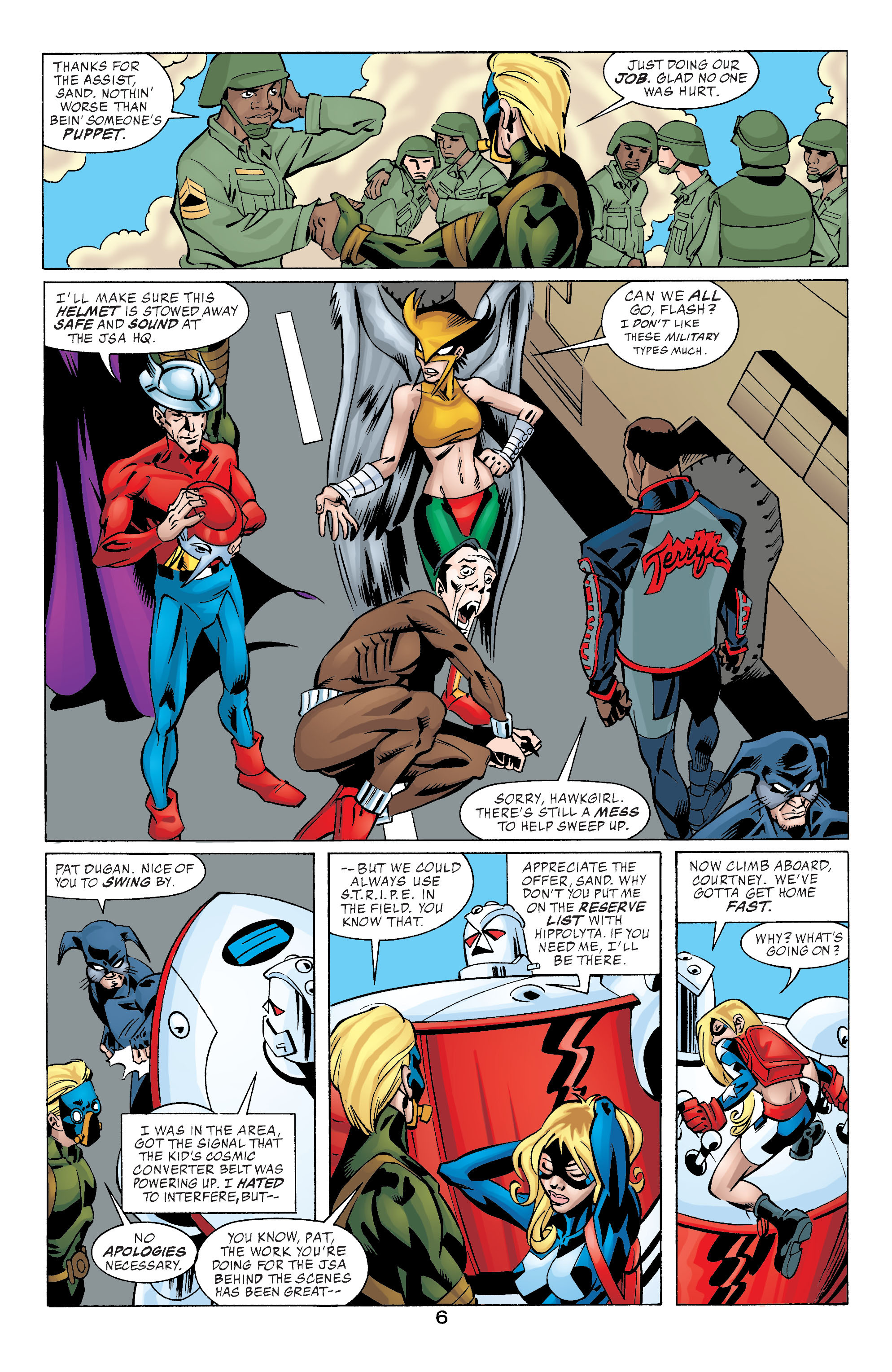 Read online Stars and S.T.R.I.P.E. comic -  Issue #14 - 6