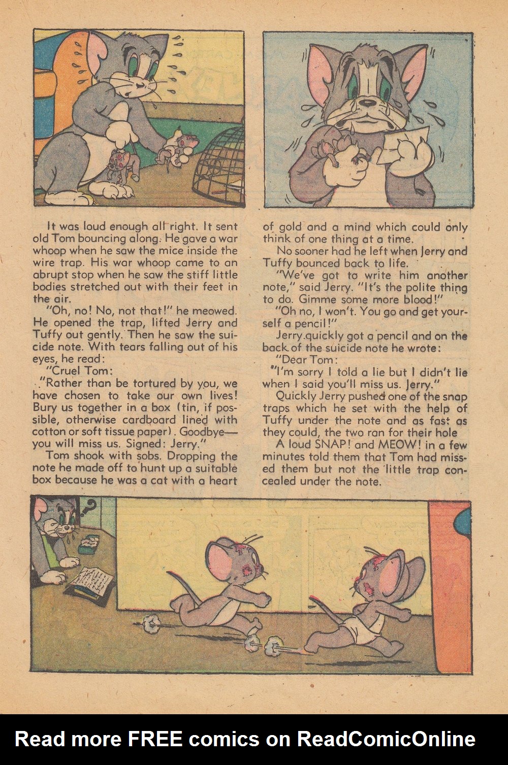 Read online Our Gang Comics comic -  Issue #38 - 35