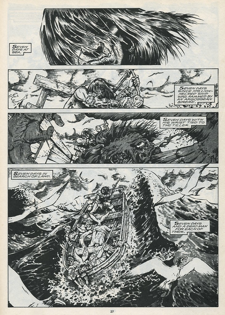 Read online The Savage Sword Of Conan comic -  Issue #176 - 29