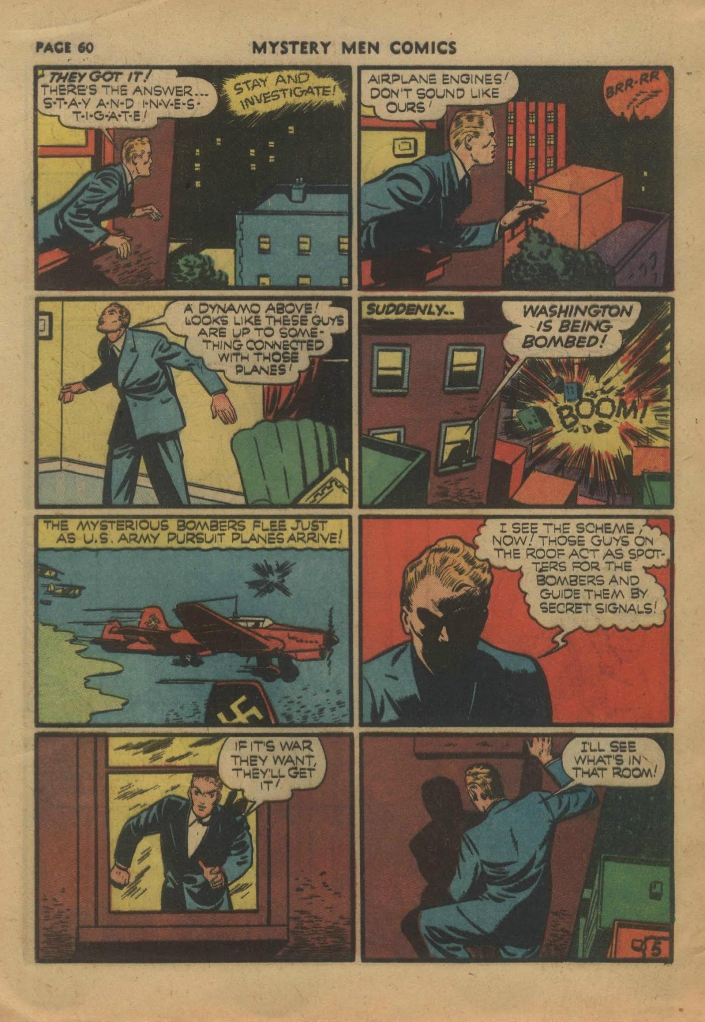 Read online Mystery Men Comics comic -  Issue #21 - 62