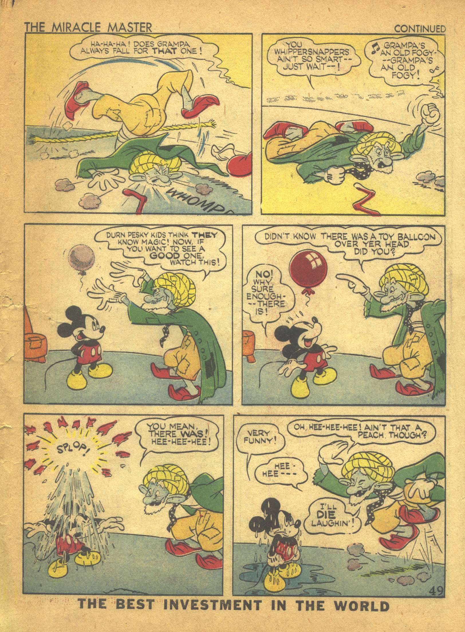 Read online Walt Disney's Comics and Stories comic -  Issue #20 - 51