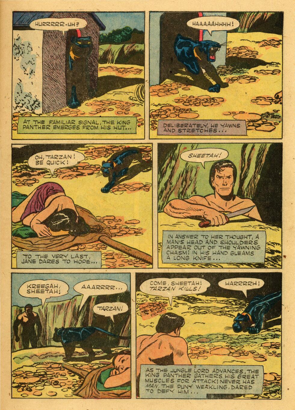 Read online Tarzan (1948) comic -  Issue #53 - 15