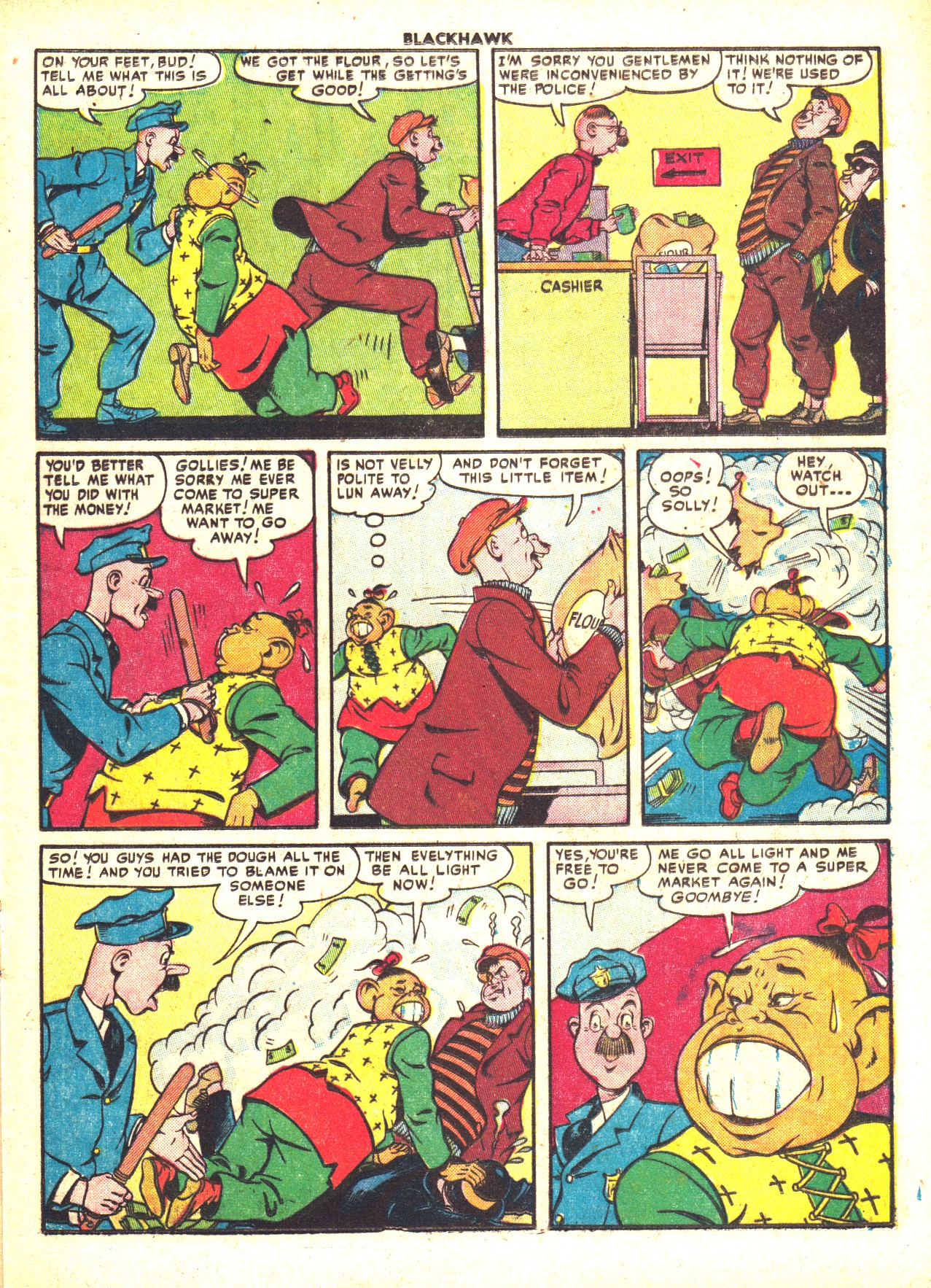 Read online Blackhawk (1957) comic -  Issue #45 - 17