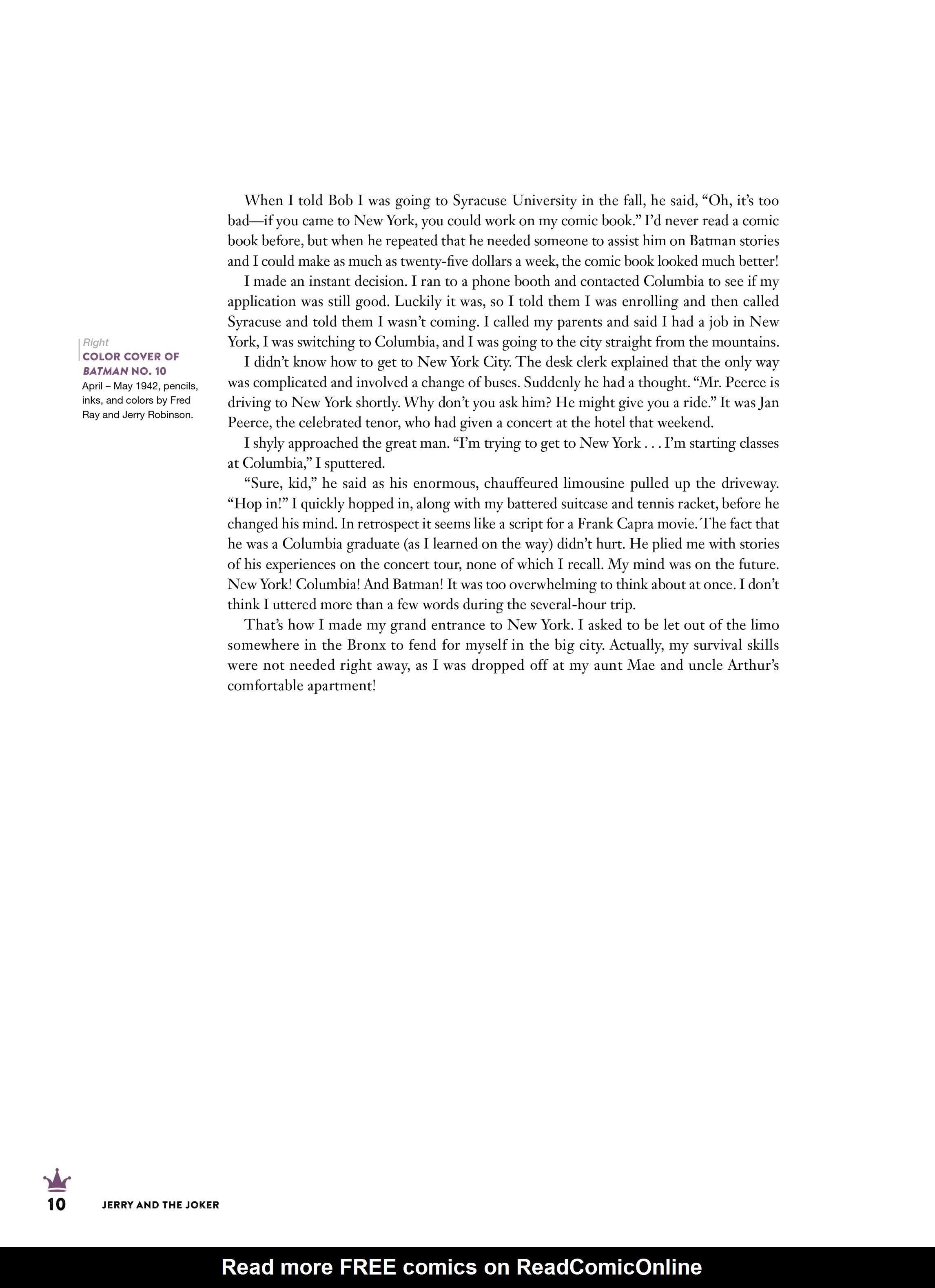 Read online Jerry and the Joker: Adventures and Comic Art comic -  Issue # TPB (Part 1) - 12