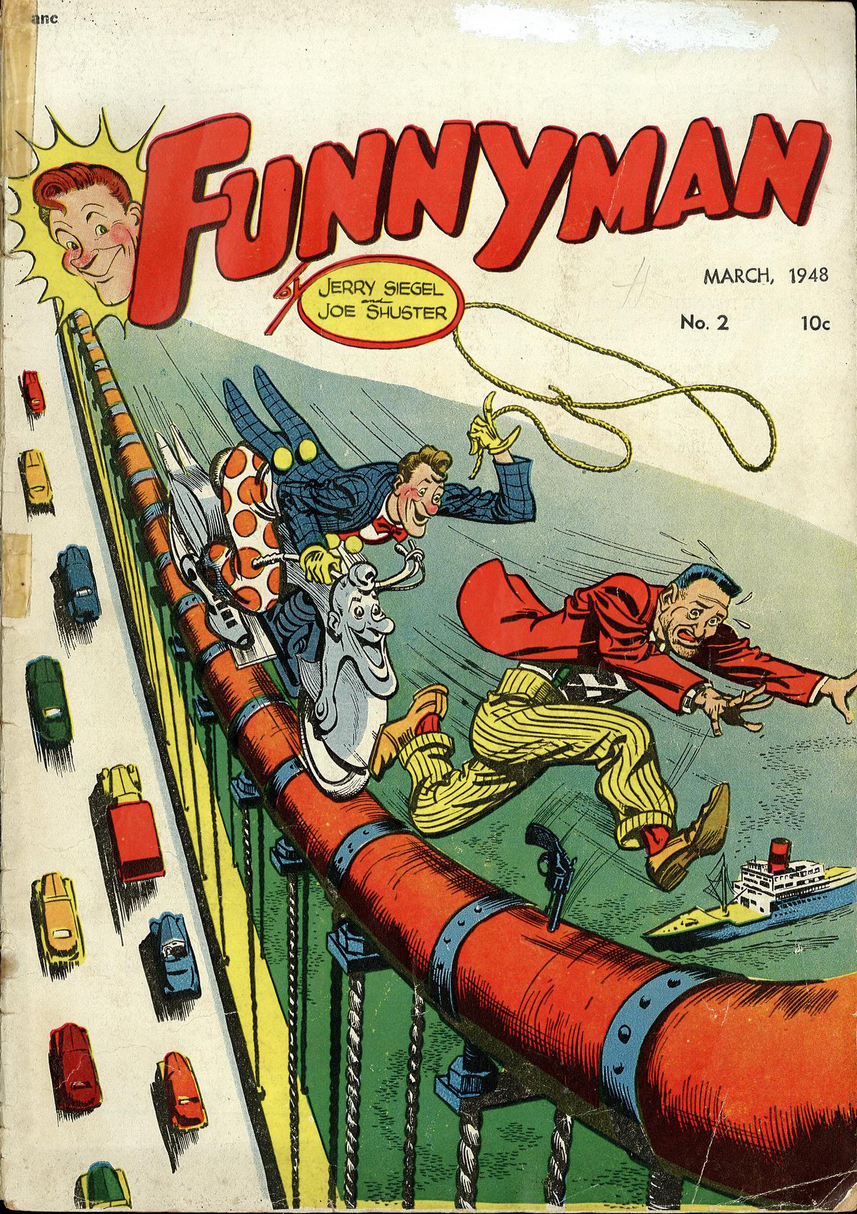 Read online Funnyman comic -  Issue #2 - 1