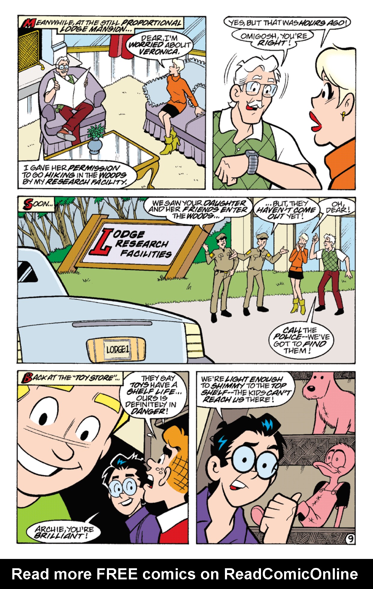 Read online Archie's Weird Mysteries comic -  Issue #22 - 12