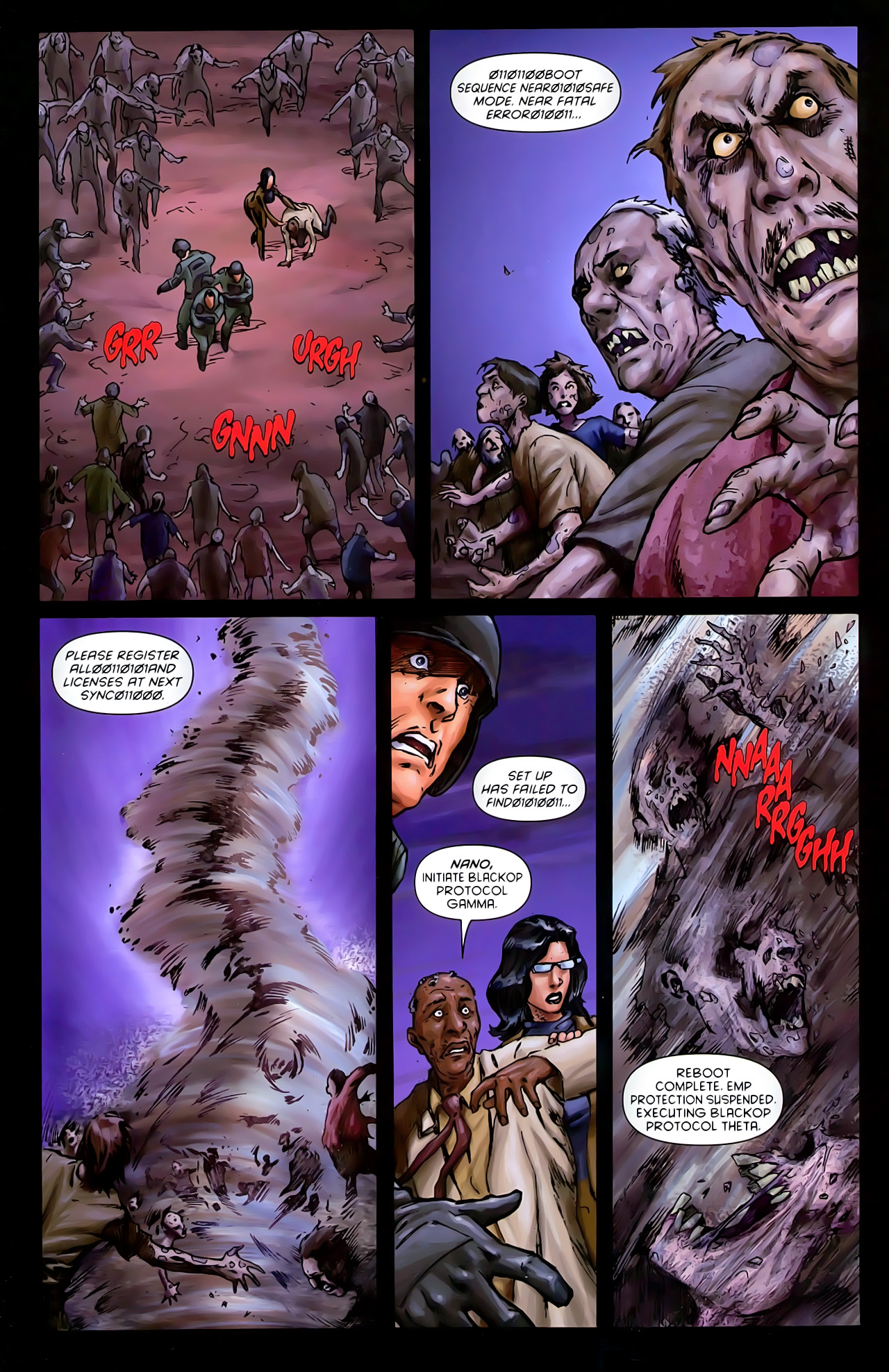 Read online Super Zombies comic -  Issue #3 - 9