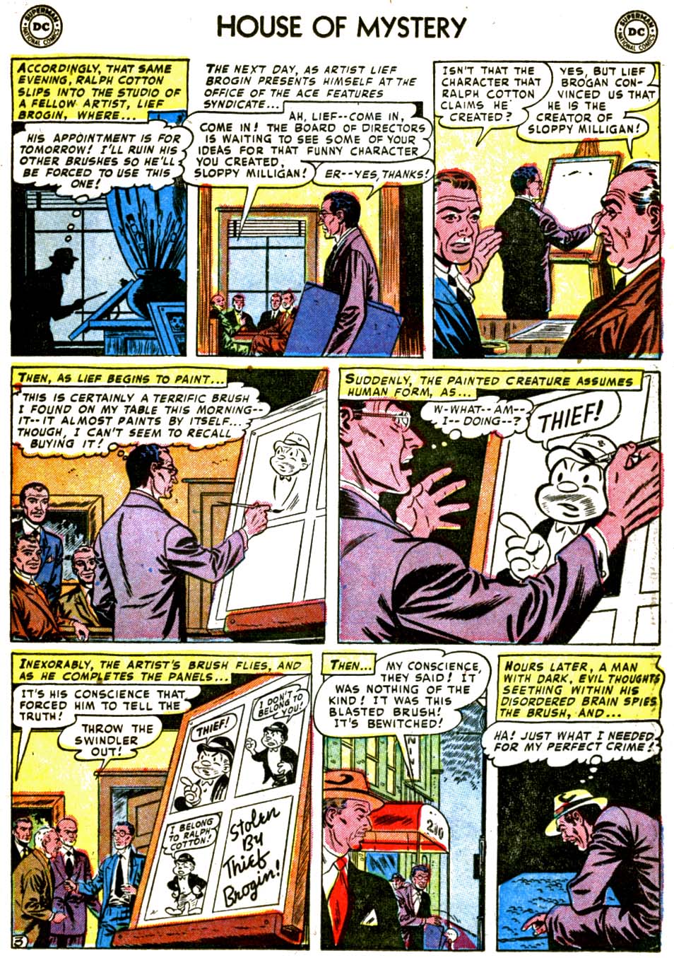 Read online House of Mystery (1951) comic -  Issue #10 - 15