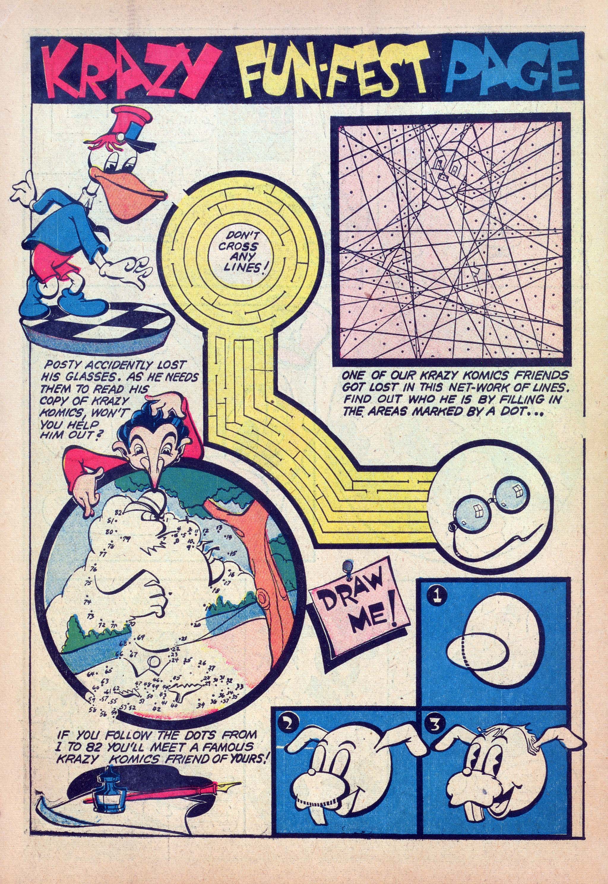 Read online Krazy Komics comic -  Issue #5 - 66