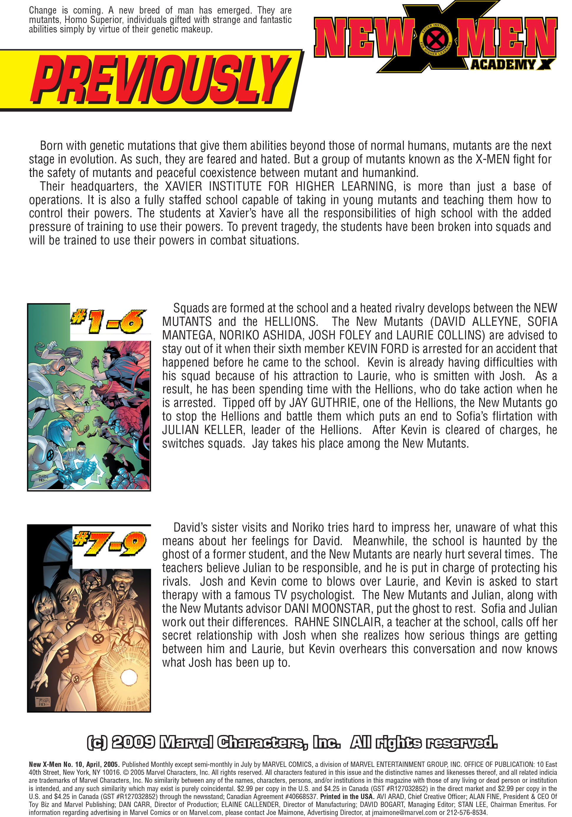 Read online New X-Men (2004) comic -  Issue #10 - 2