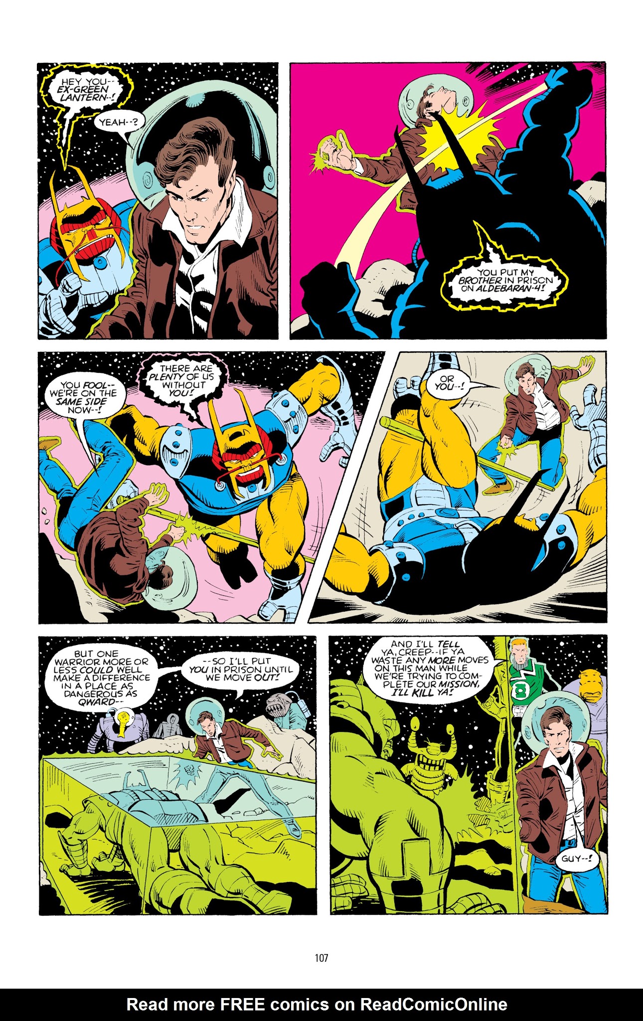 Read online Green Lantern: Sector 2814 comic -  Issue # TPB 3 - 107