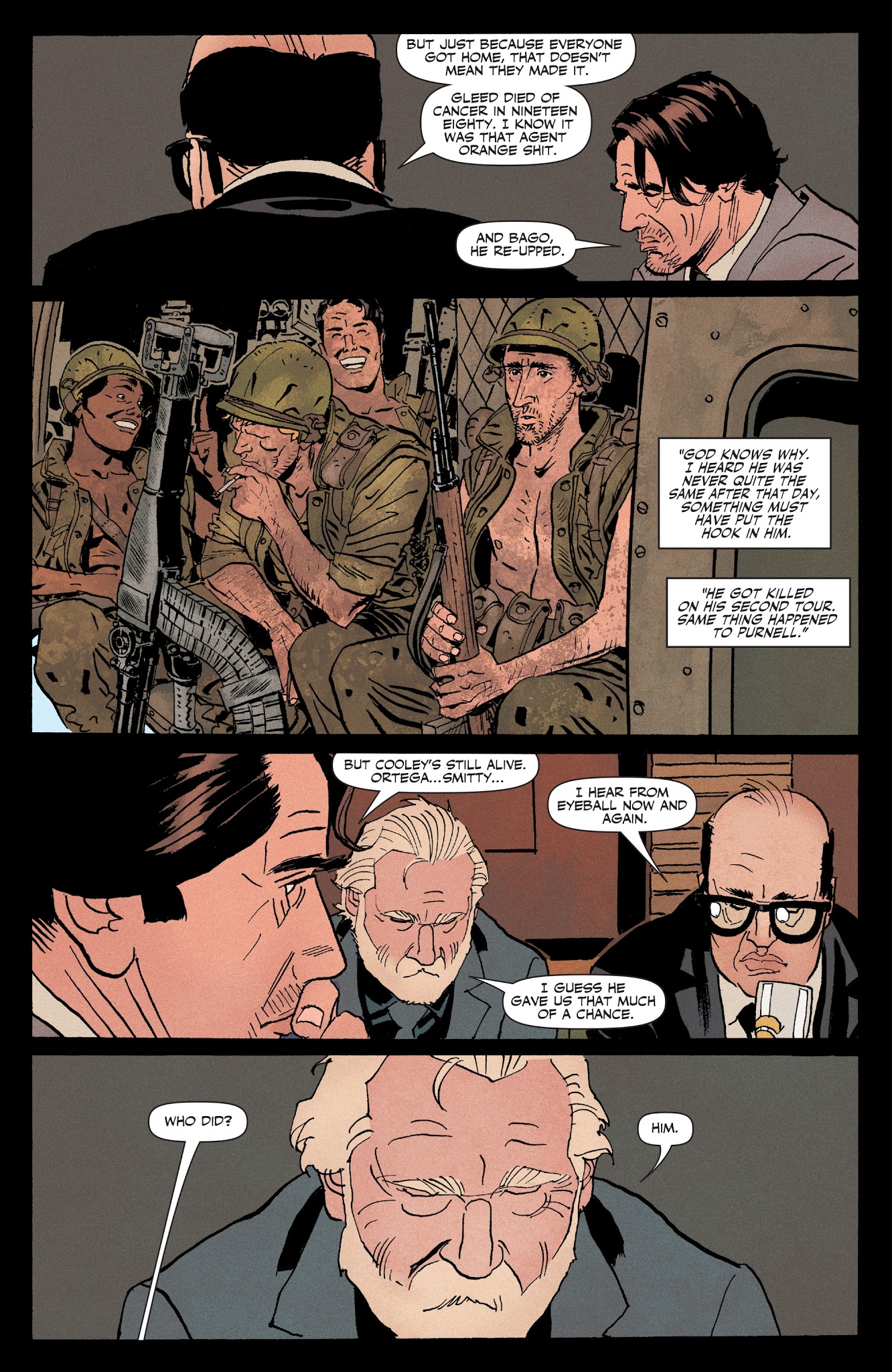 Read online Punisher MAX: The Platoon comic -  Issue #6 - 17