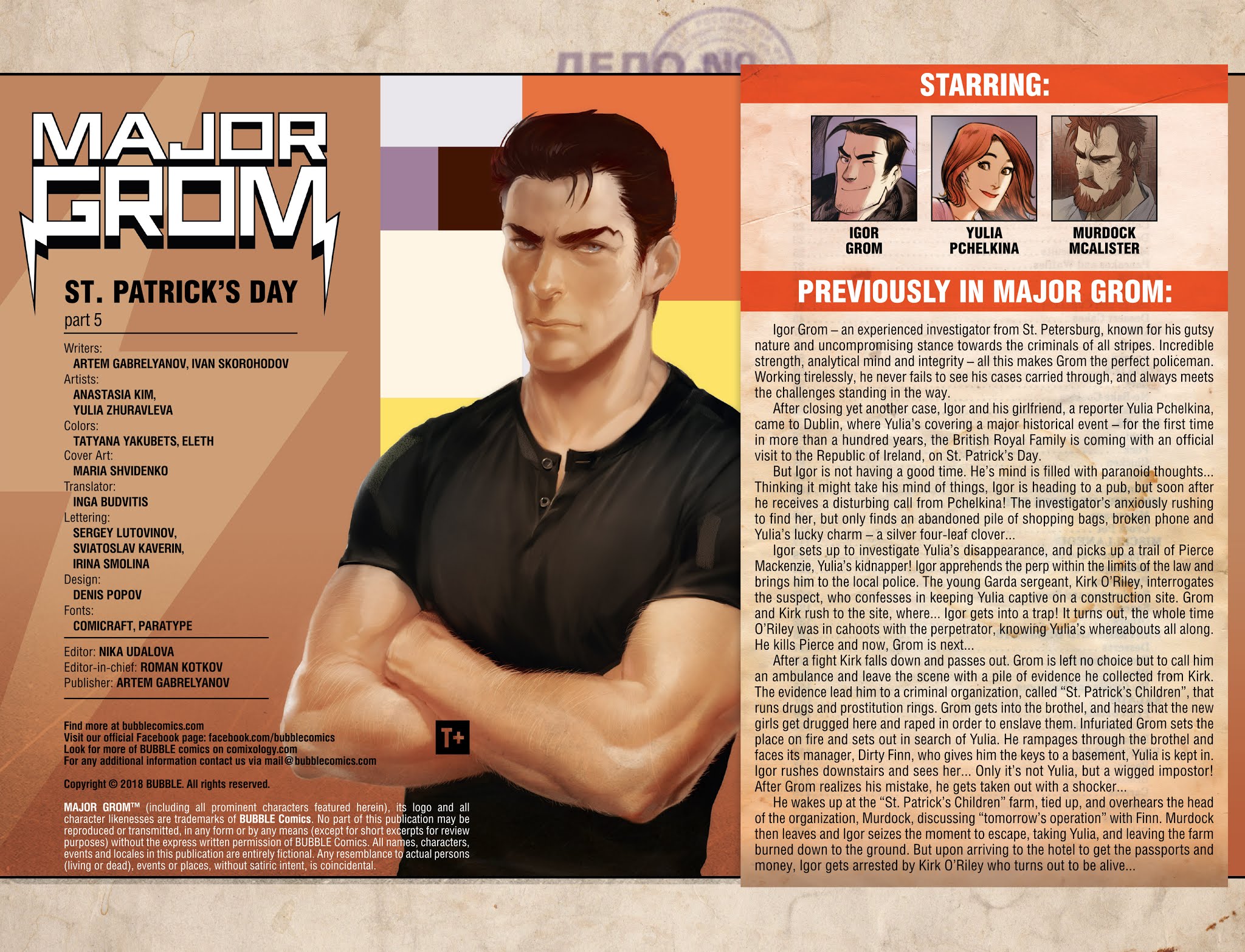 Read online Major Grom comic -  Issue #15 - 2