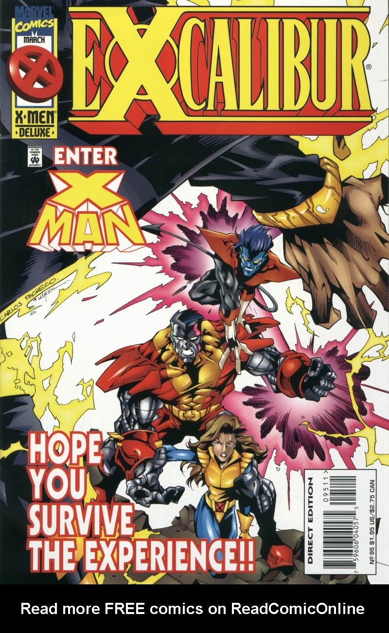 Read online Excalibur (1988) comic -  Issue #95 - 1