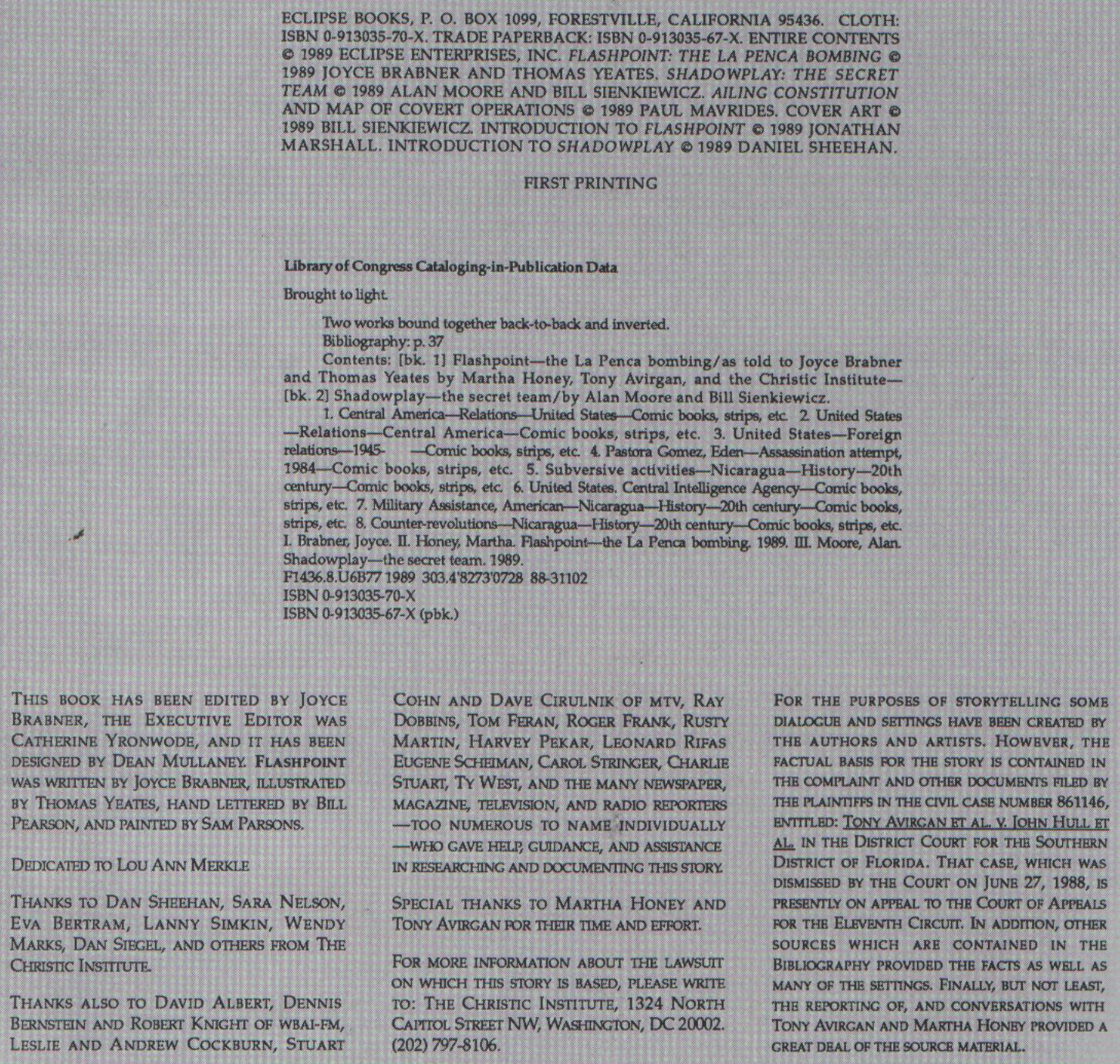 Read online Brought to Light comic -  Issue # TPB - 6