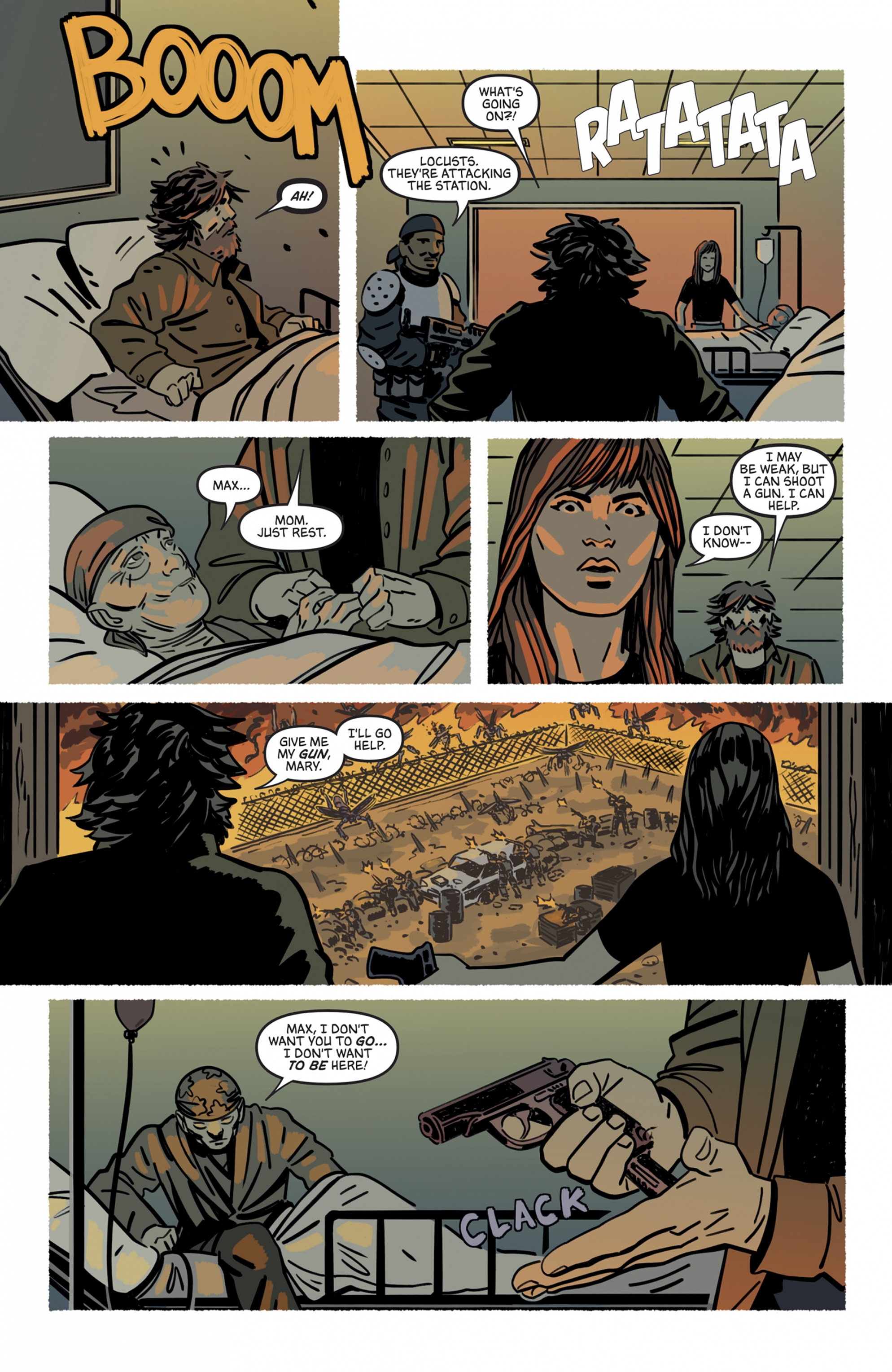 Read online Locust comic -  Issue #2 - 21