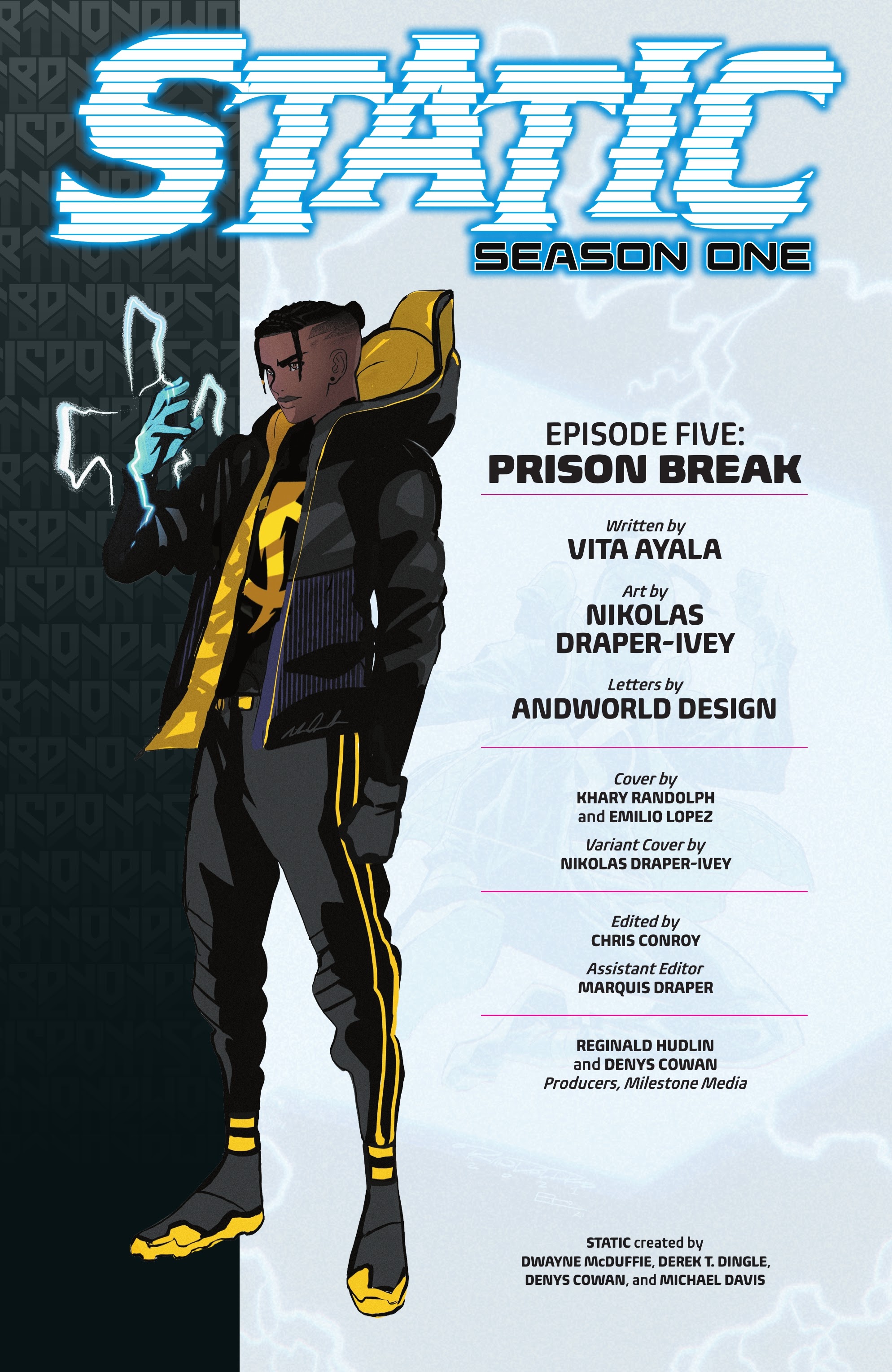 Read online Static: Season One comic -  Issue #5 - 22
