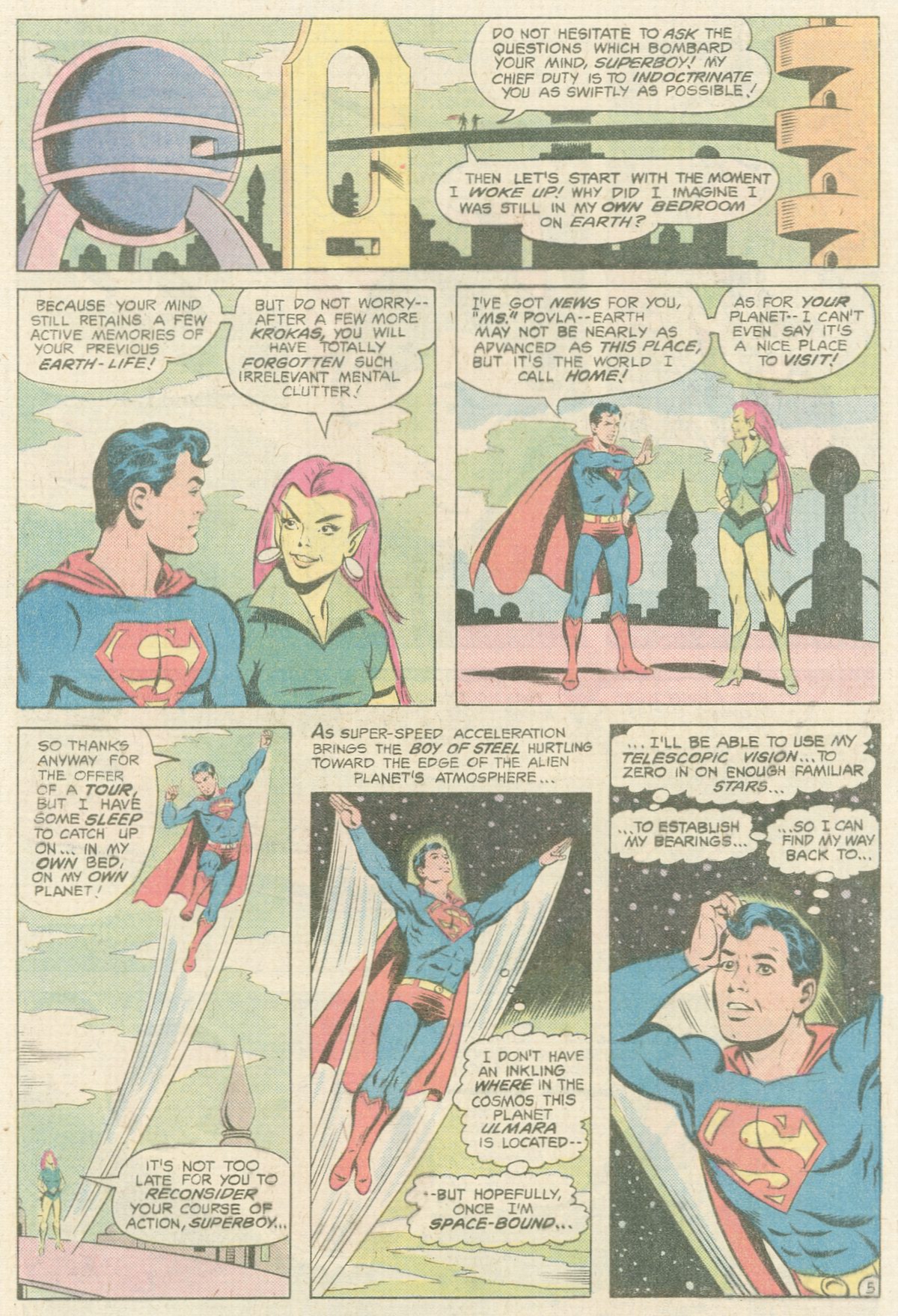 The New Adventures of Superboy 20 Page 5