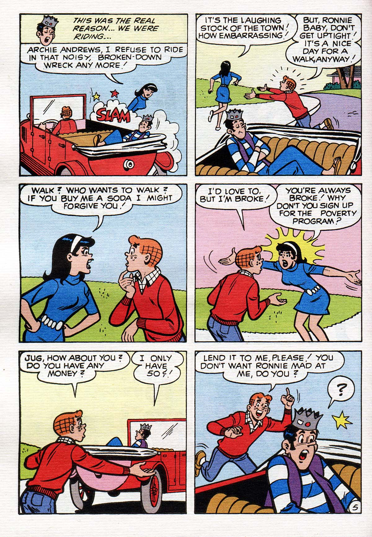 Read online Jughead's Double Digest Magazine comic -  Issue #102 - 137
