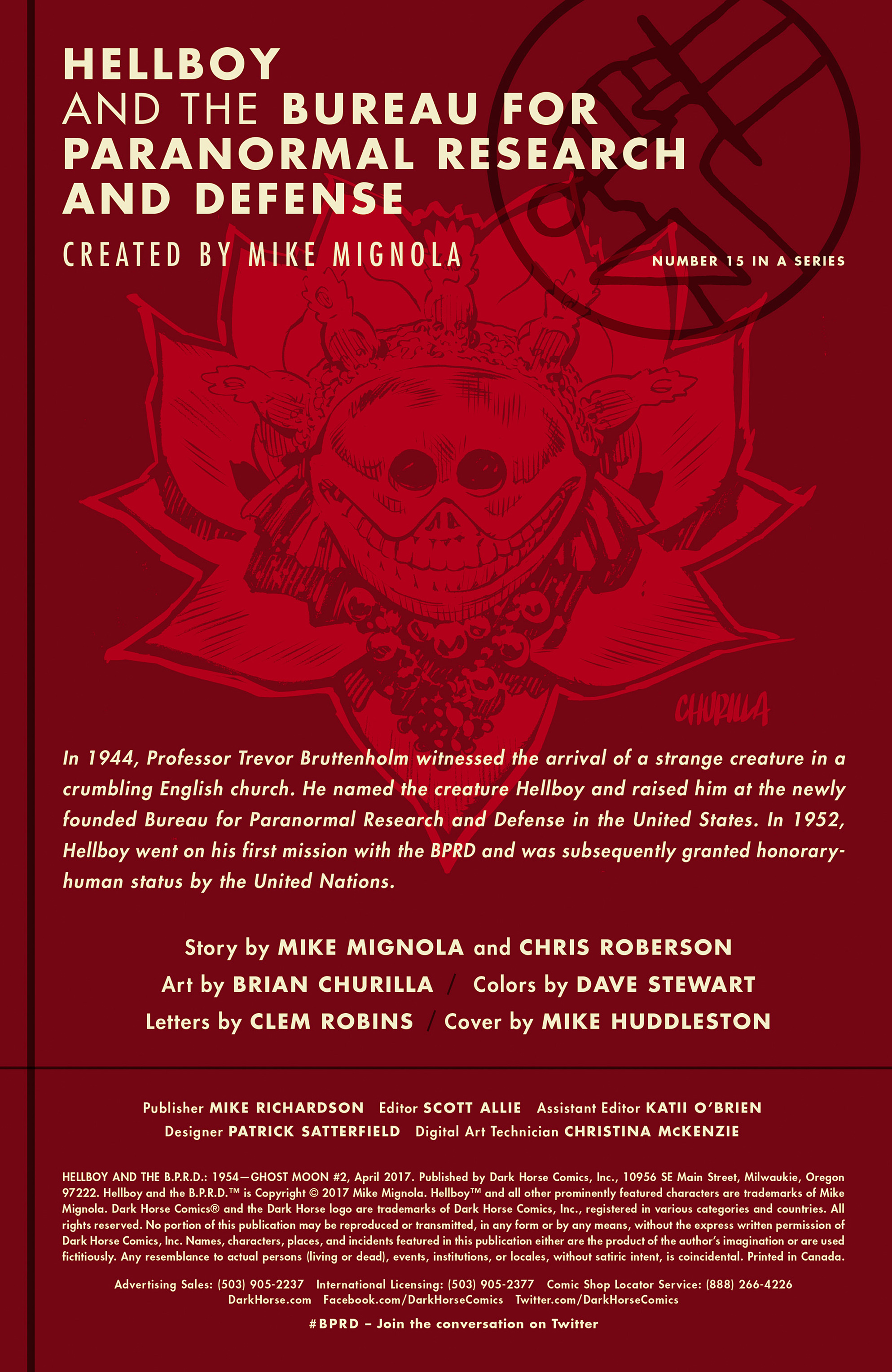 Read online Hellboy and the B.P.R.D.: 1954--Ghost Moon comic -  Issue #2 - 2