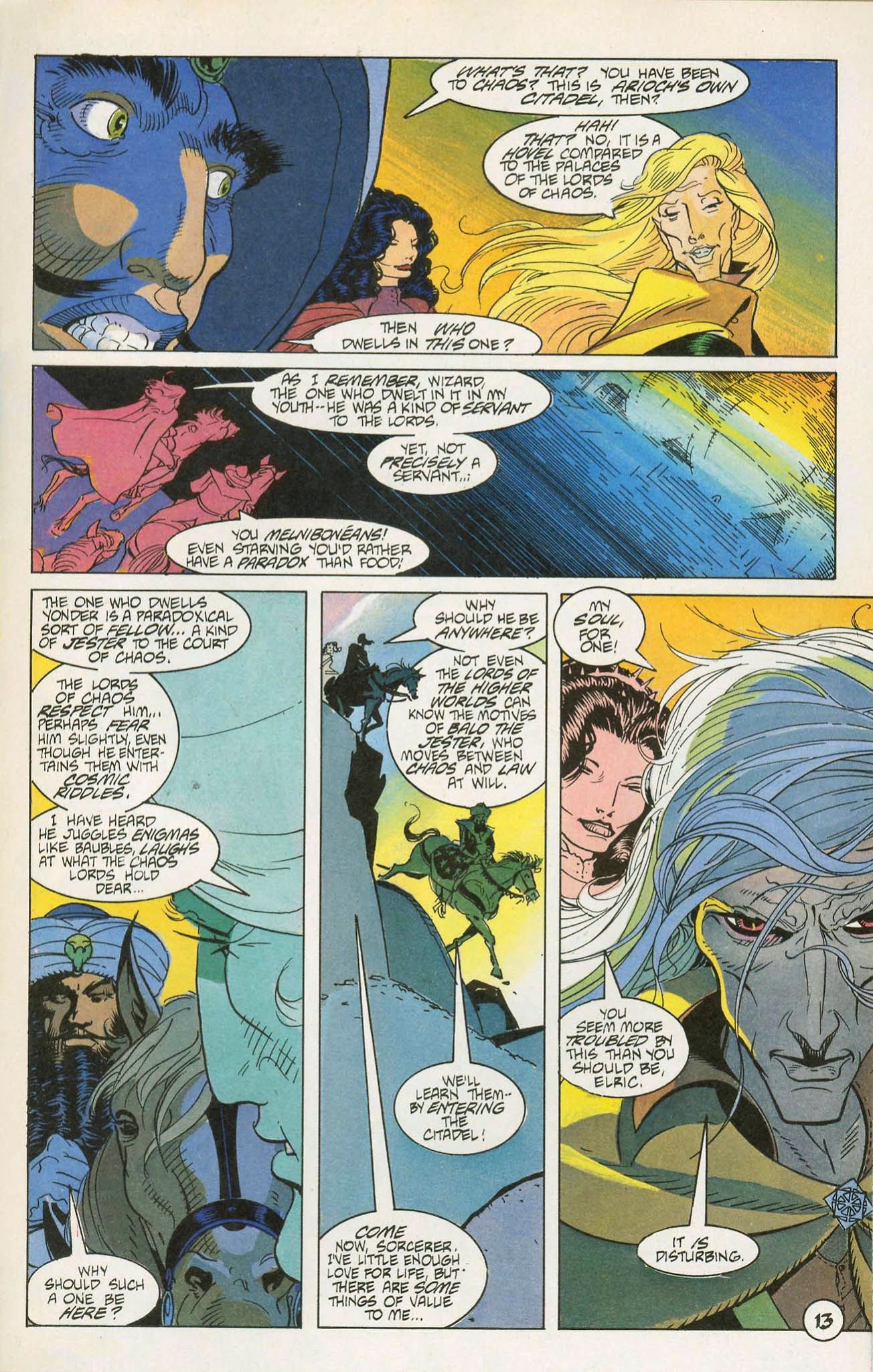 Read online Elric: Weird of the White Wolf comic -  Issue #4 - 15