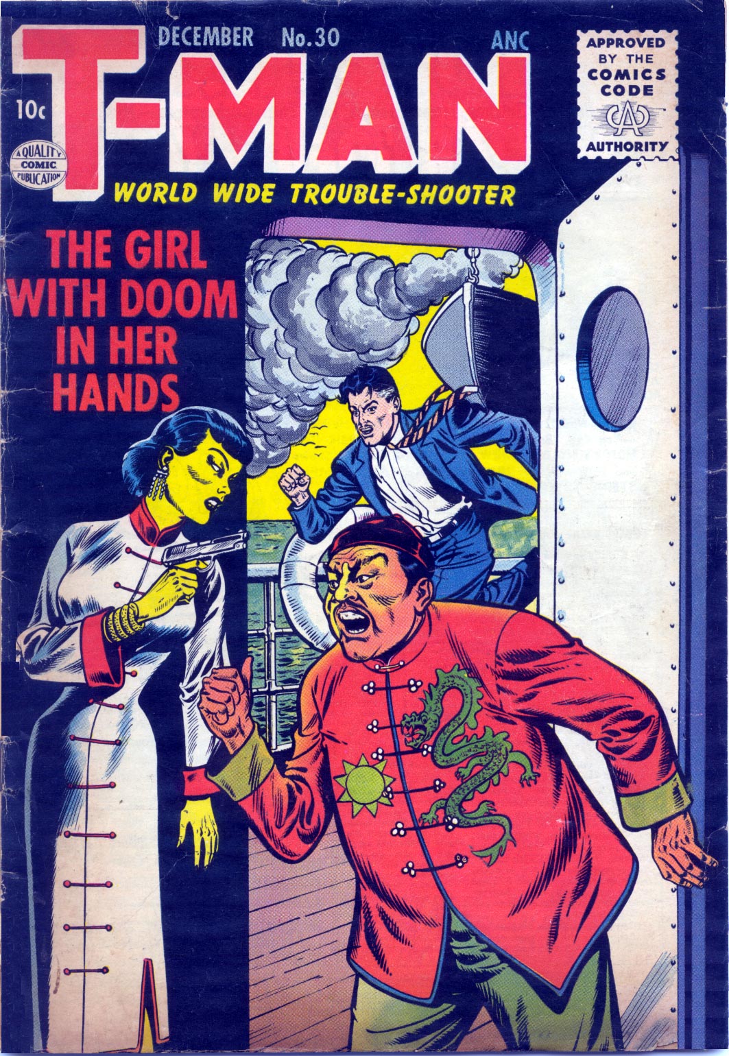 Read online T-Man: World Wide Trouble Shooter comic -  Issue #30 - 1
